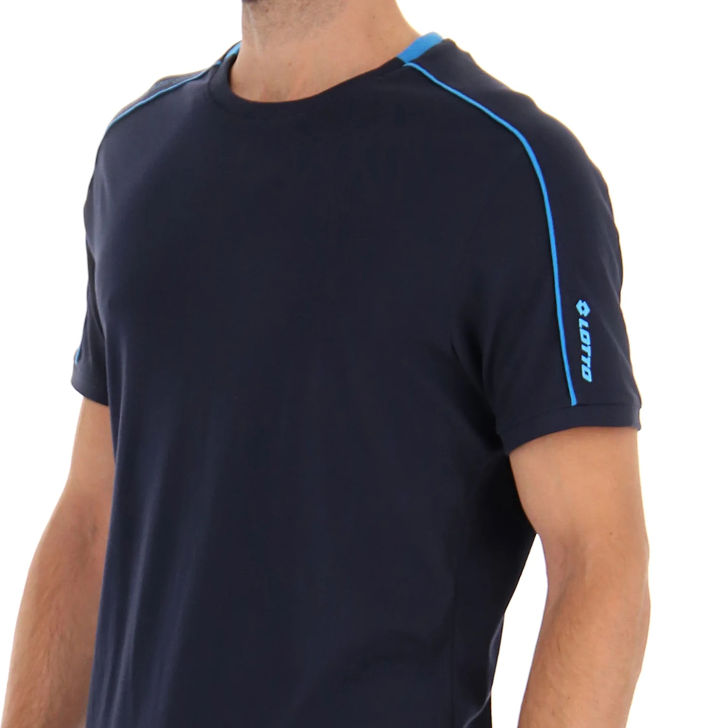 MAGLIETTA LIFESTYLE LOGO BLU SCURO - Image 3