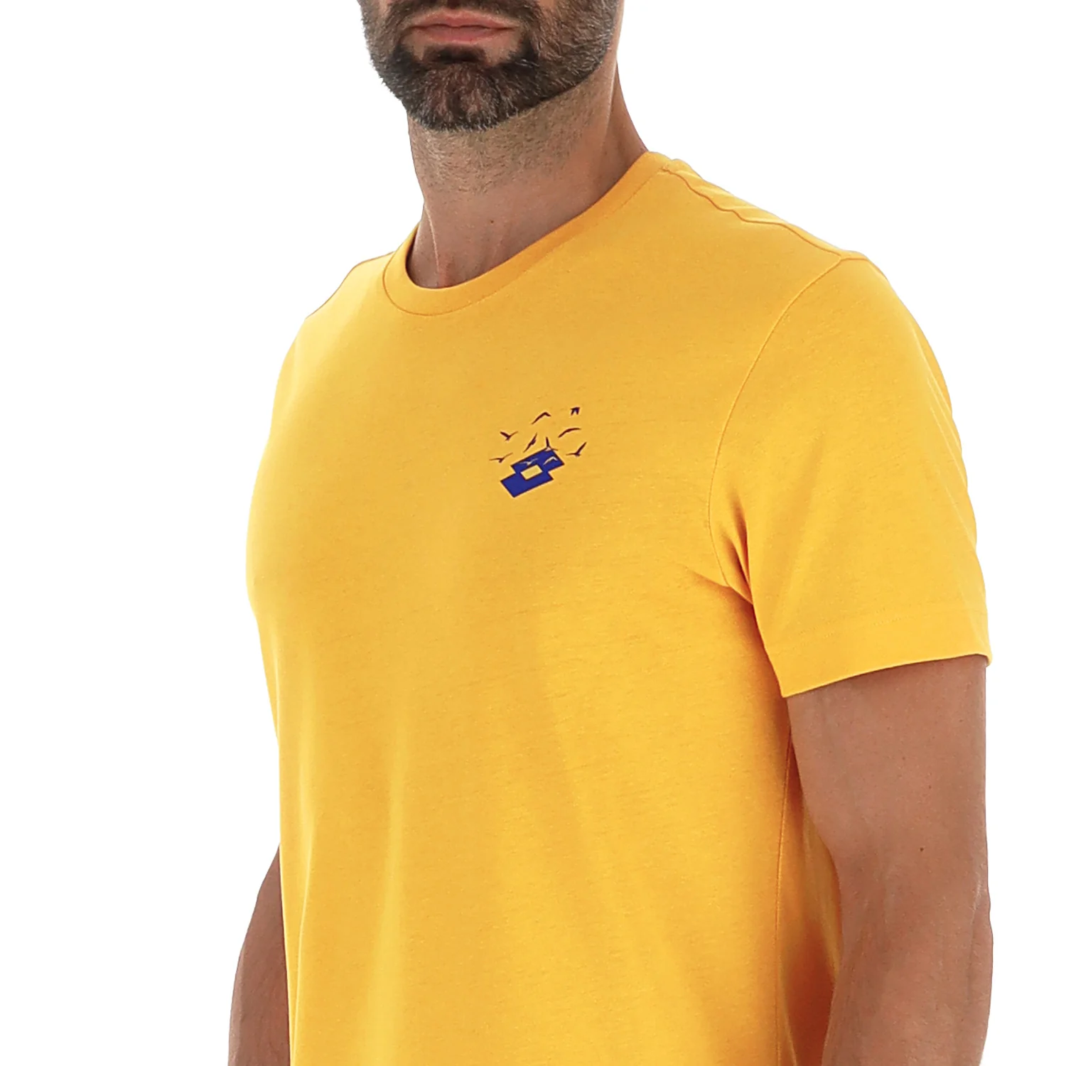 MAGLIETTA TEMPO LIBERO LOGO FLY GIALLO SCURO - Image 3