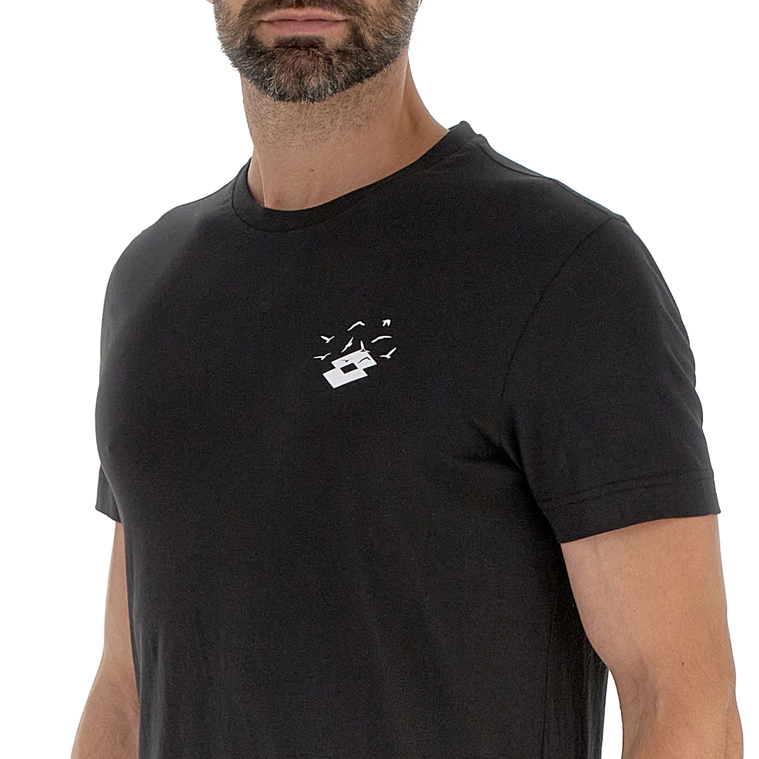 MAGLIETTA TEMPO LIBERO LOGO FLY NERO - Image 3