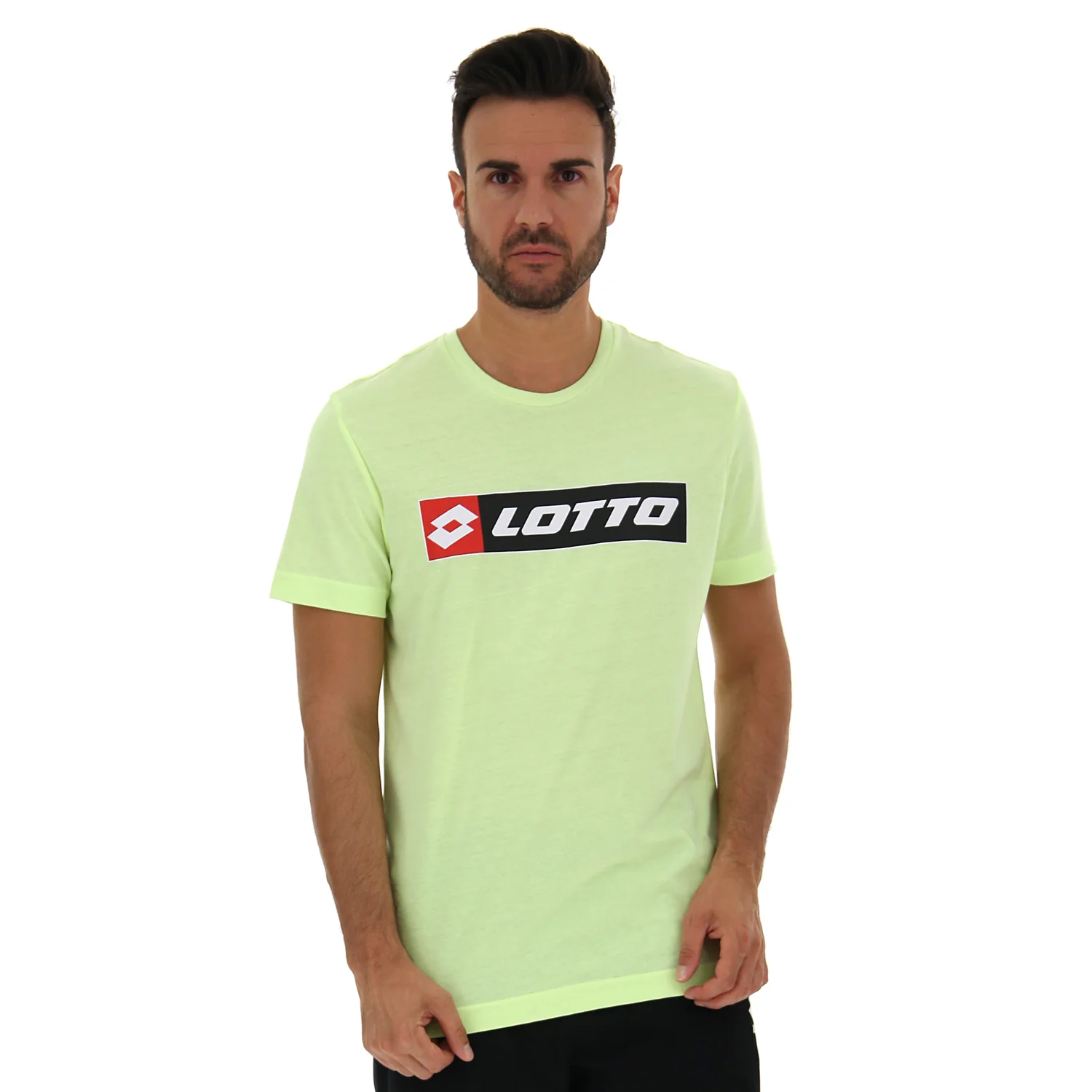 MAGLIETTA TEMPO LIBERO LOGO GIALLO