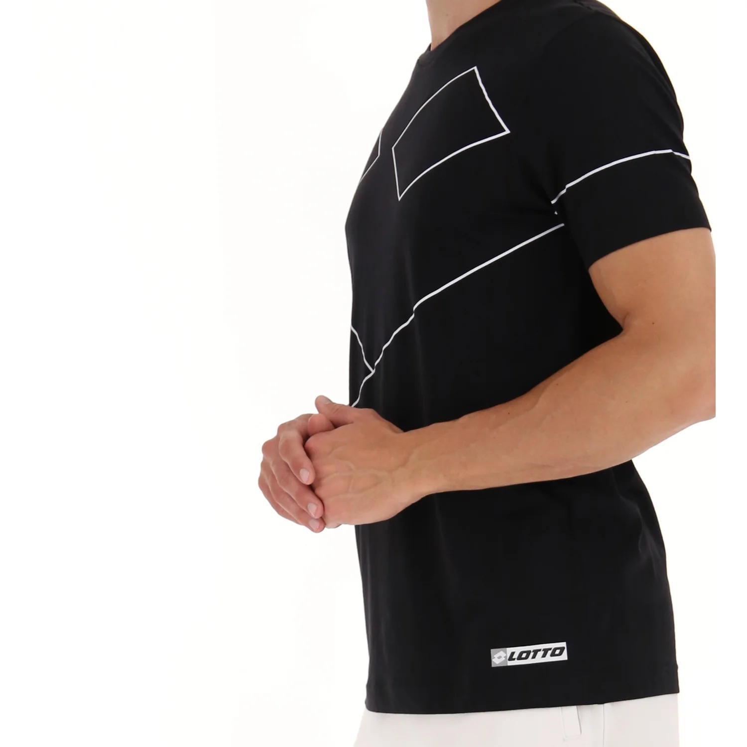 MAGLIETTA LIFESTYLE LOGO NERO - Image 3