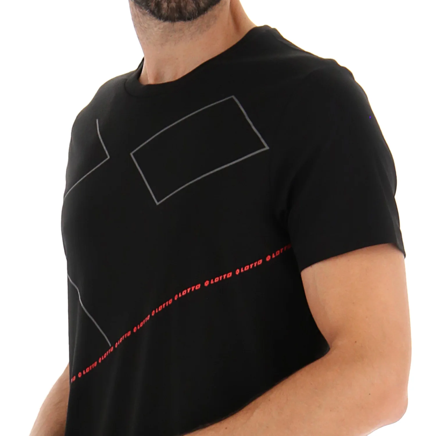 MAGLIETTA LIFESTYLE LOGO NERO - Image 3