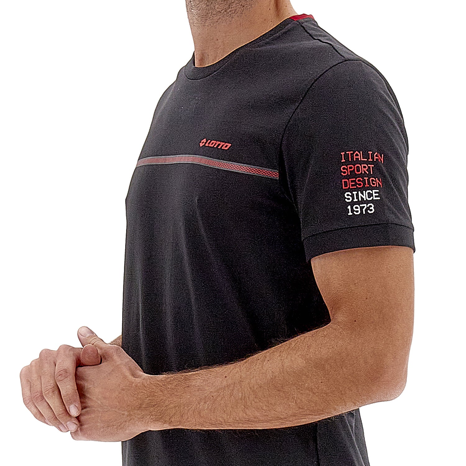 MAGLIETTA LIFESTYLE LOGO NERO - Image 3