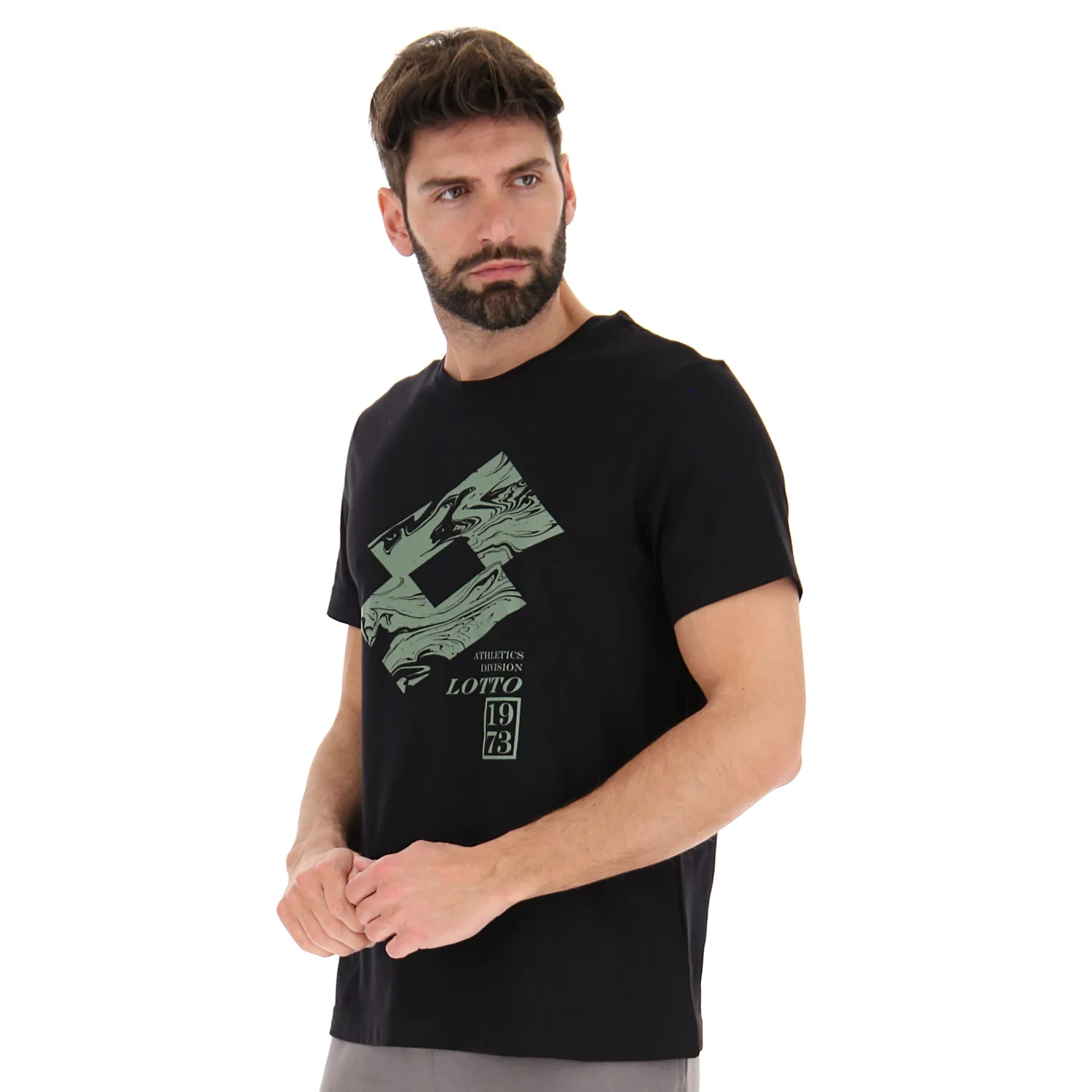 MAGLIETTA TEMPO LIBERO LOSANGA NERO