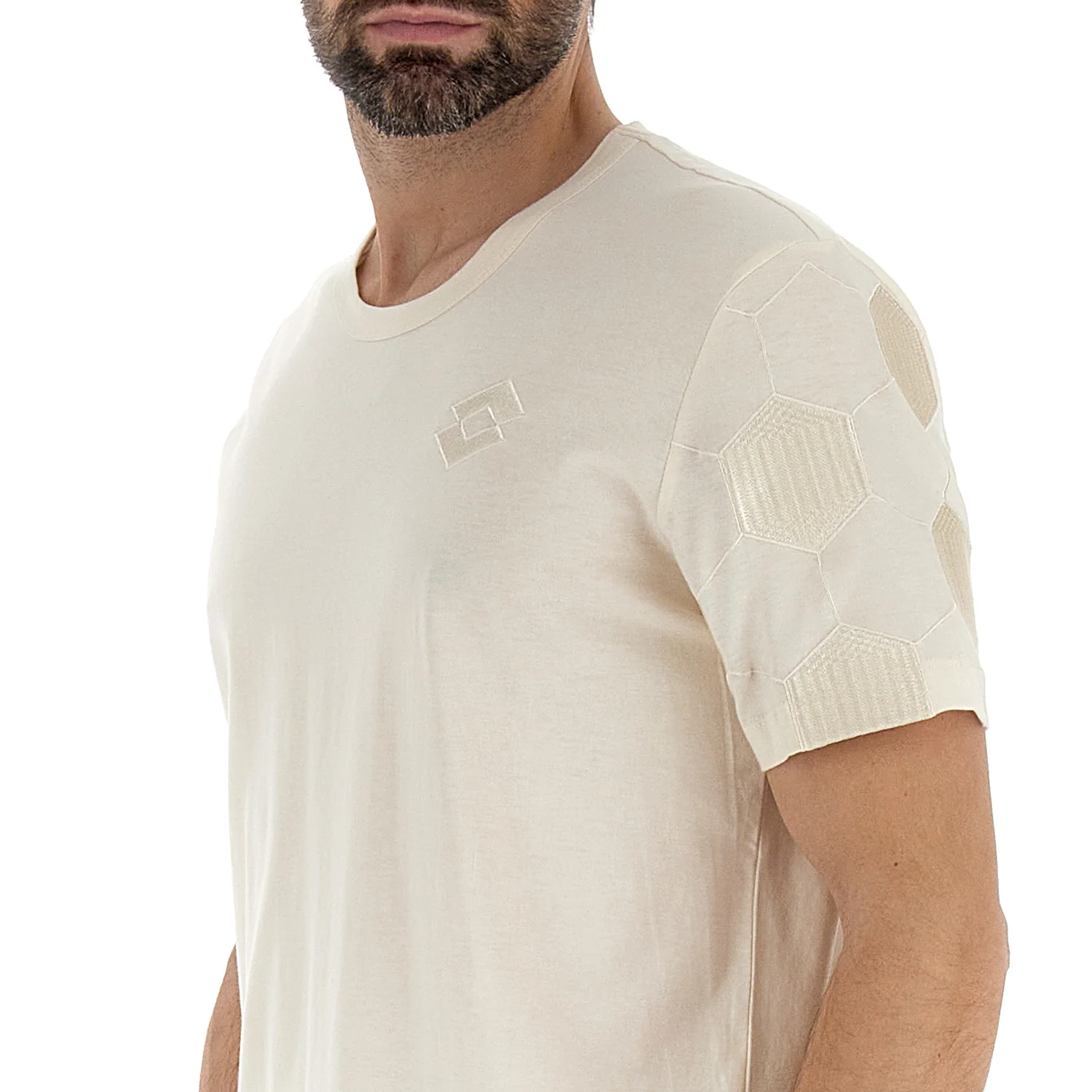 MAGLIETTA LIFESTYLE LOTTO NYC BIANCO - Image 3
