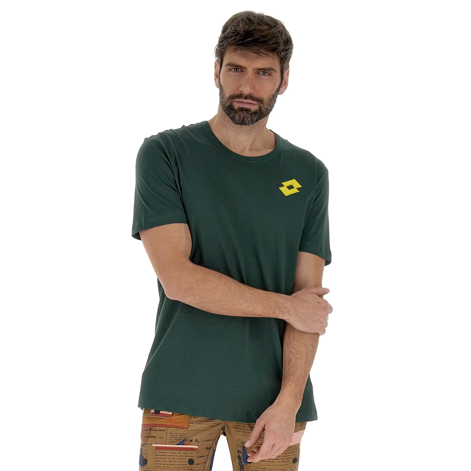 MAGLIETTA LIFESTYLE LOTTO NYC VERDE CHIARO