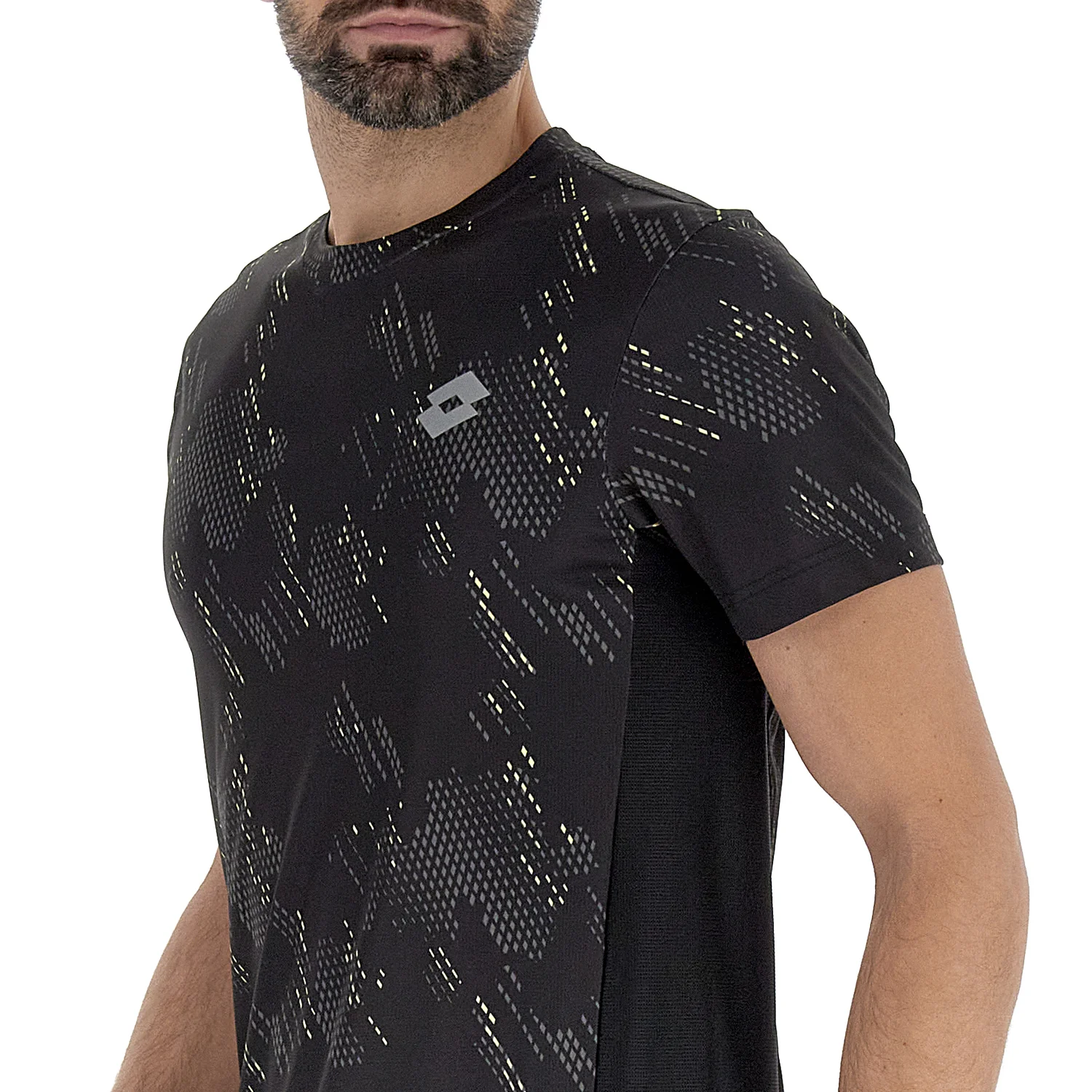 MAGLIETTA SPORT RUNNING NERO - Image 3