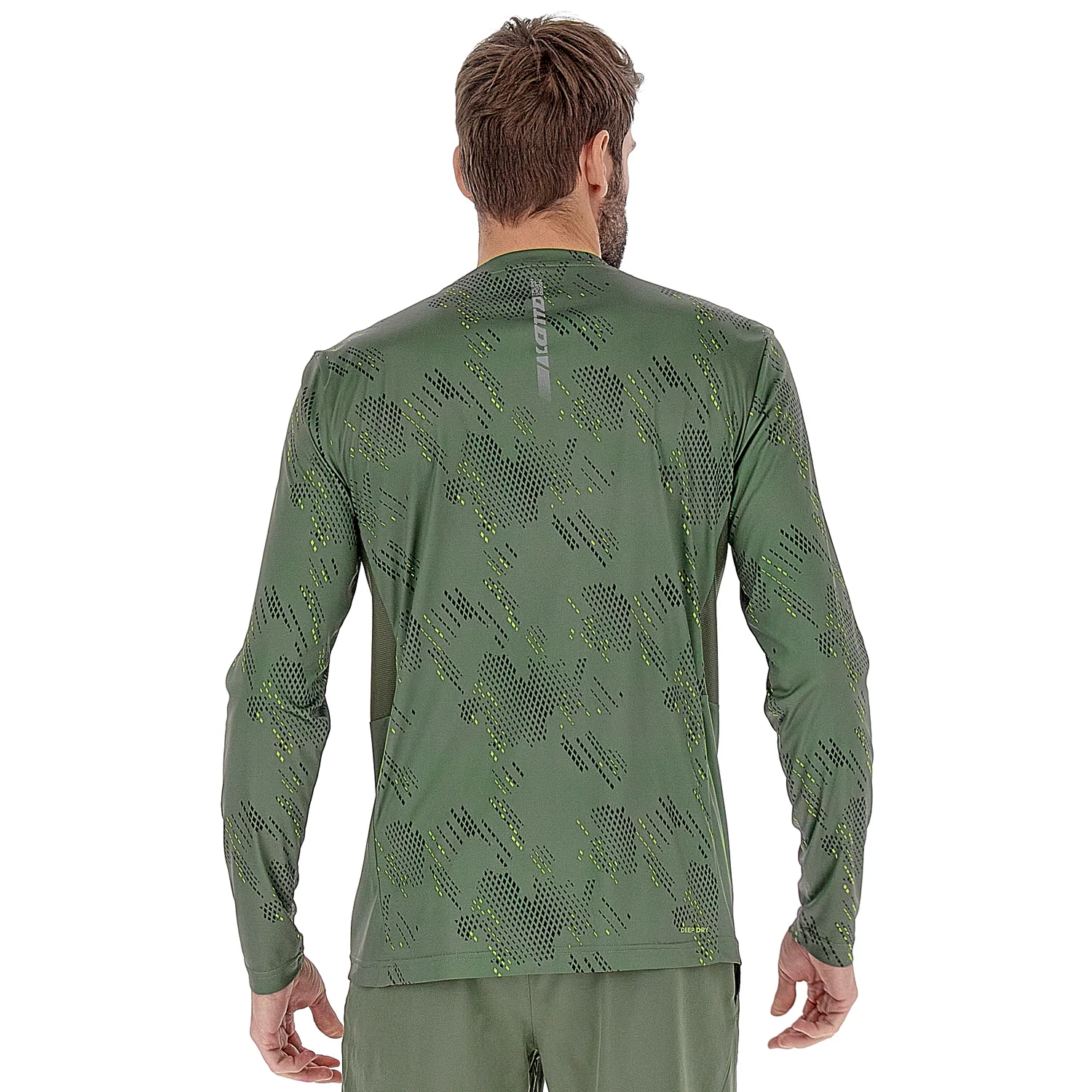 MAGLIETTA SPORT RUNNING VERDE SCURO - Image 2
