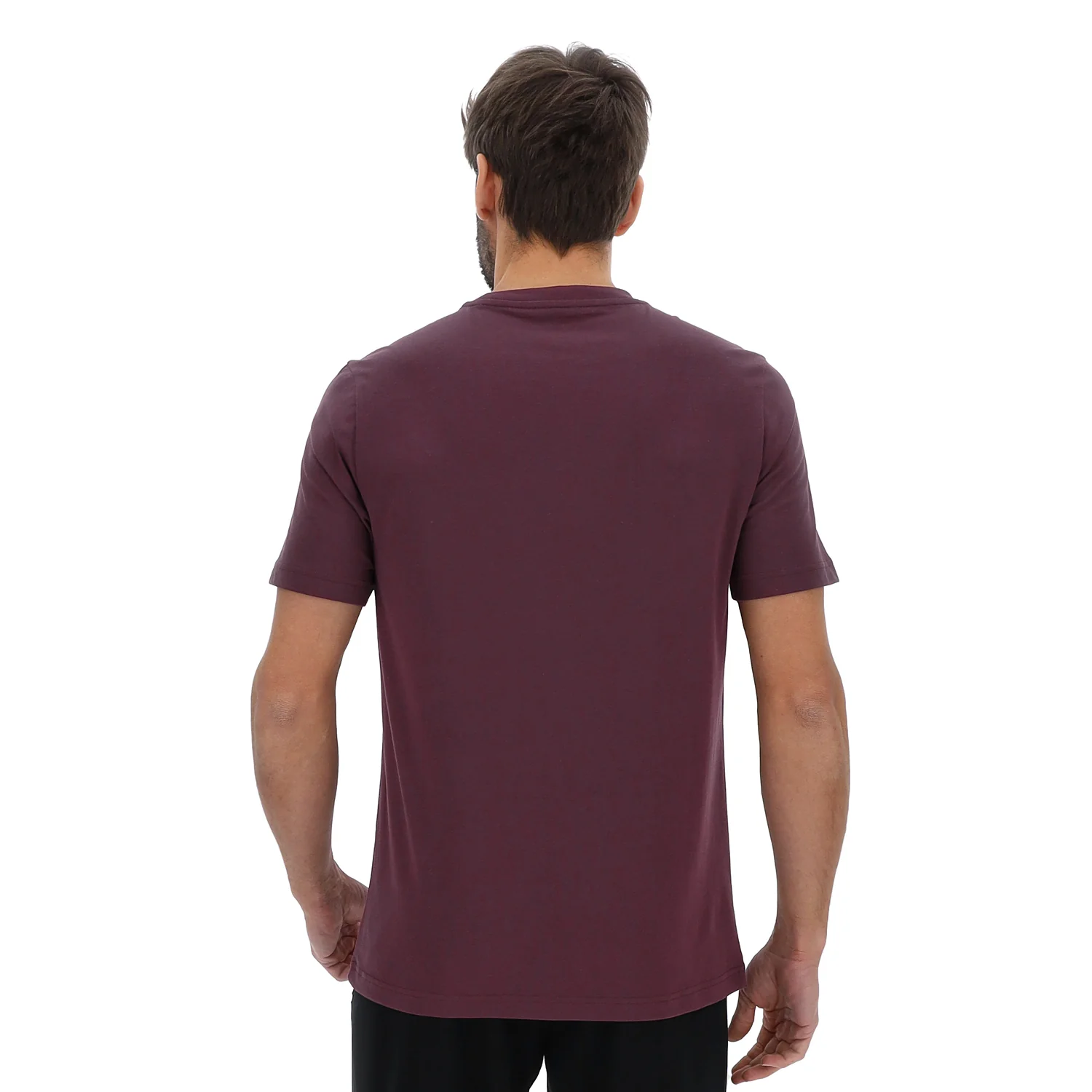 MAGLIETTA LIFESTYLE SMART ROSSO SCURO - Image 2