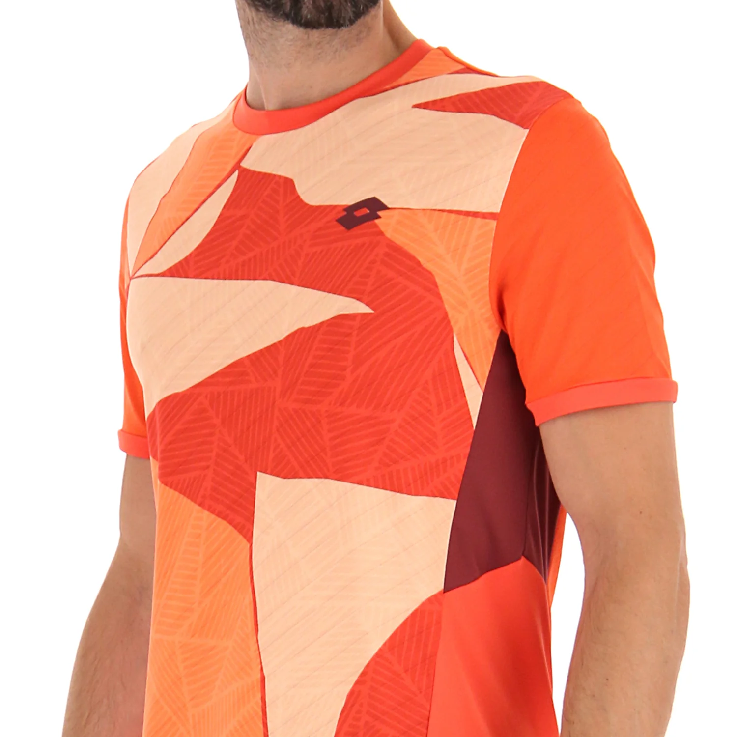 MAGLIETTA TENNIS TECH ARANCIONE - Image 3