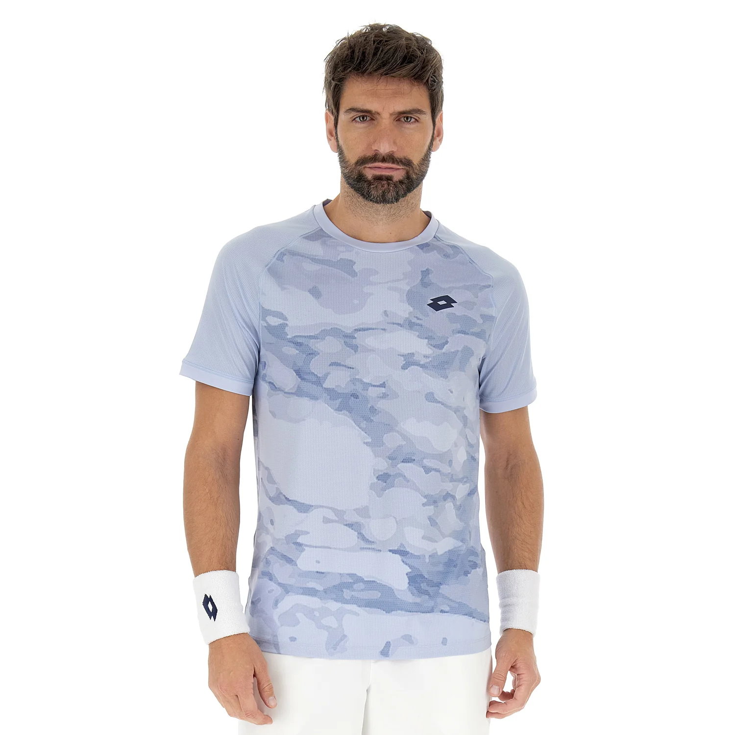 MAGLIETTA TENNIS TECH D1 AZZURRO