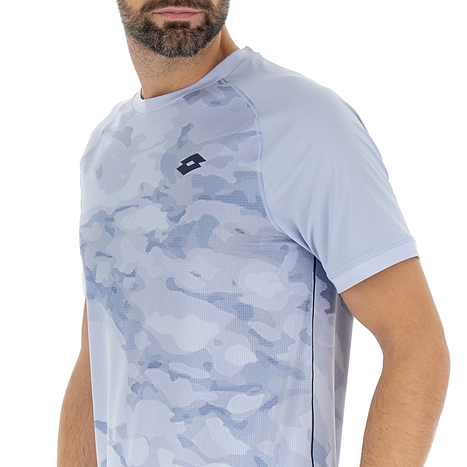 MAGLIETTA TENNIS TECH D1 AZZURRO - Image 3
