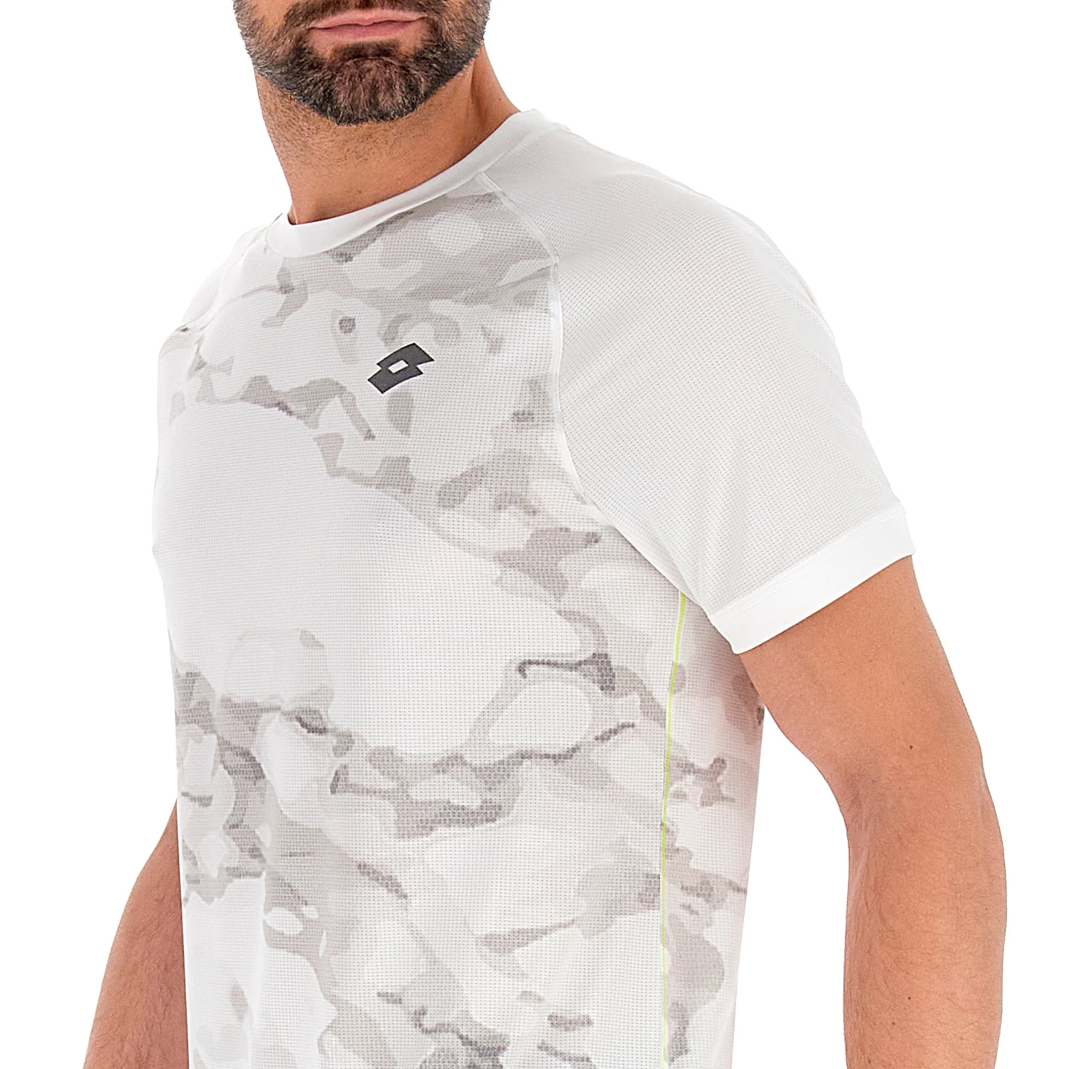 MAGLIETTA TENNIS TECH D1 BIANCO - Image 3
