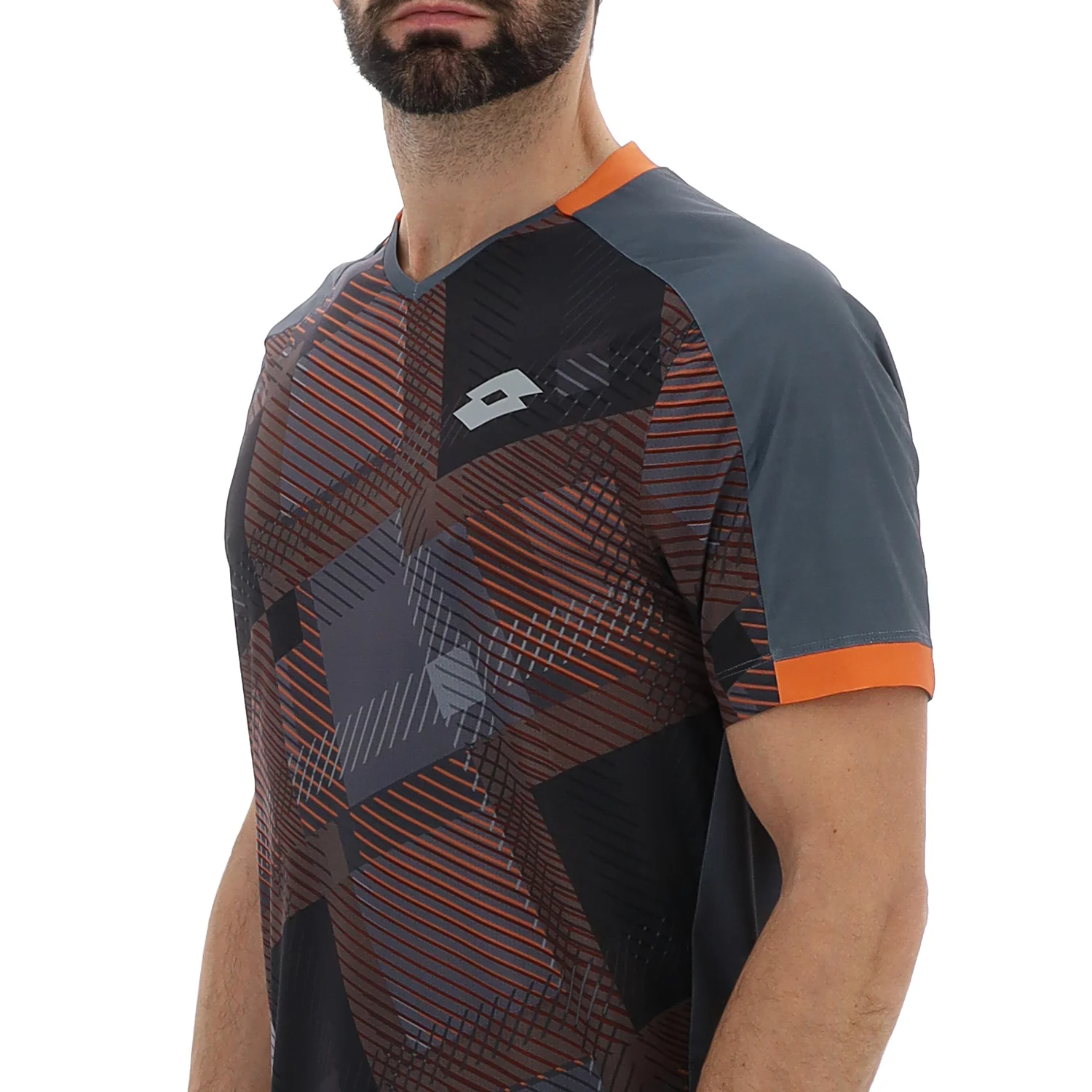 MAGLIETTA TENNIS TECH D1 GRIGIO - Image 3