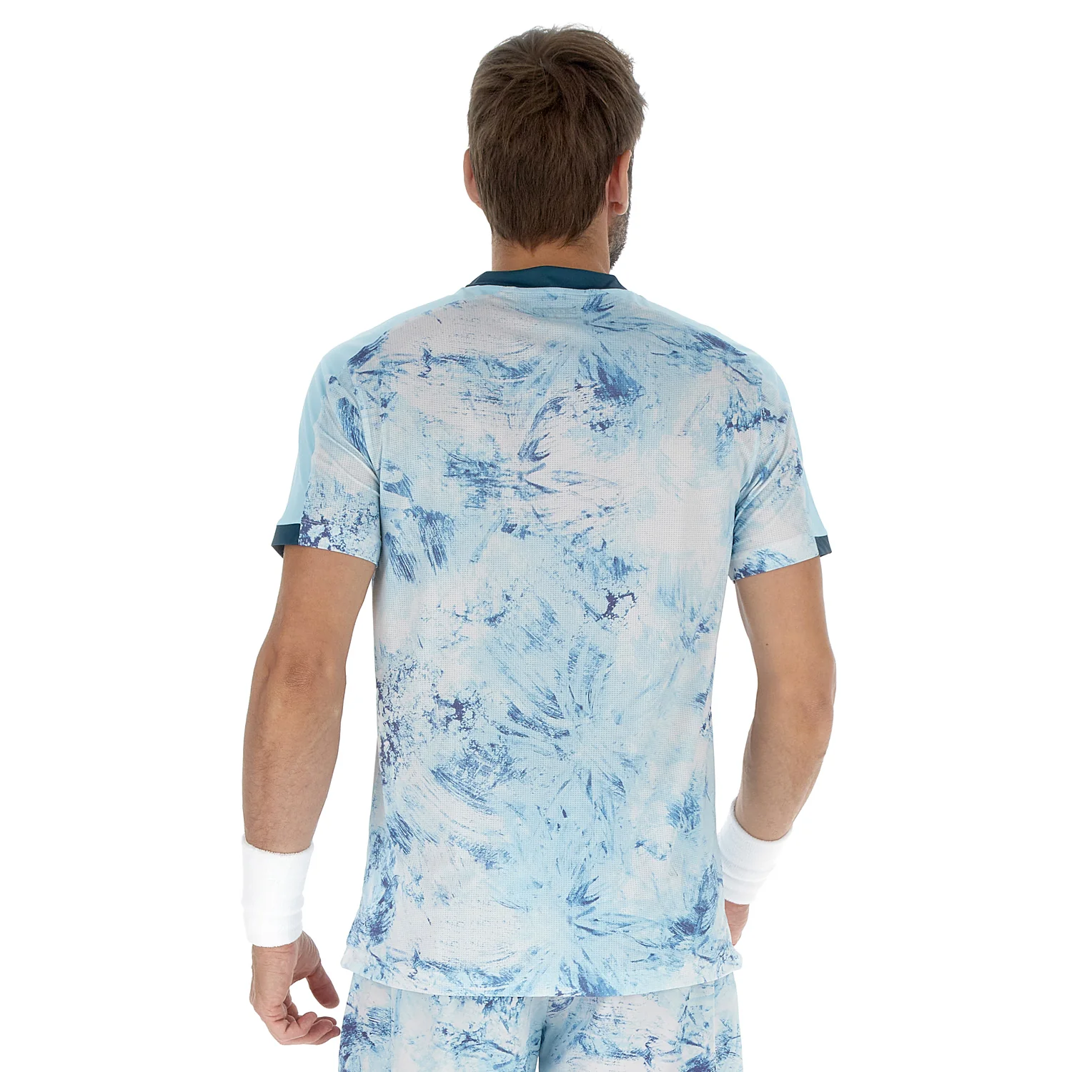 MAGLIETTA TENNIS TECH D2 AZZURRO - Image 2