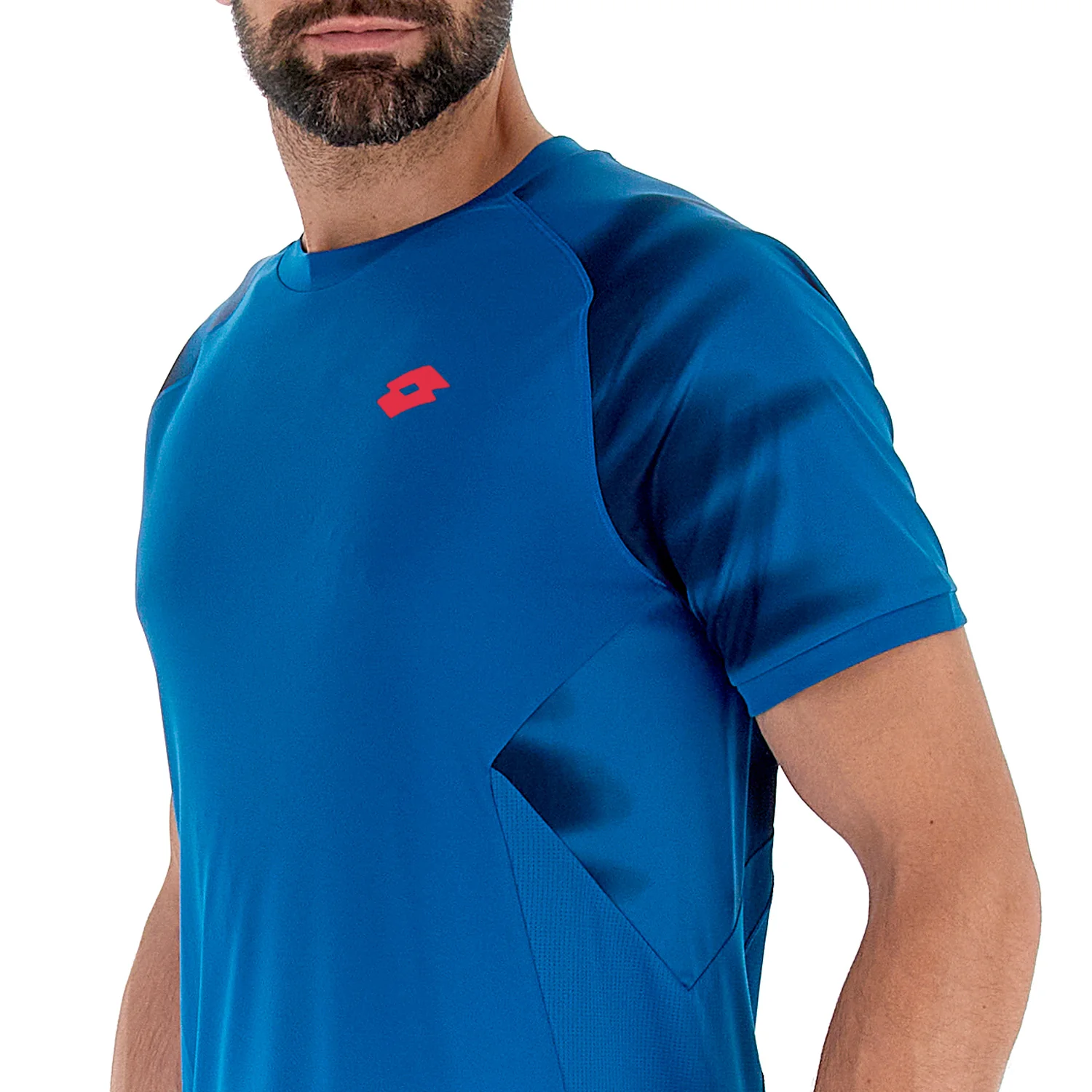 MAGLIETTA TENNIS TECH D2 BLU - Image 3