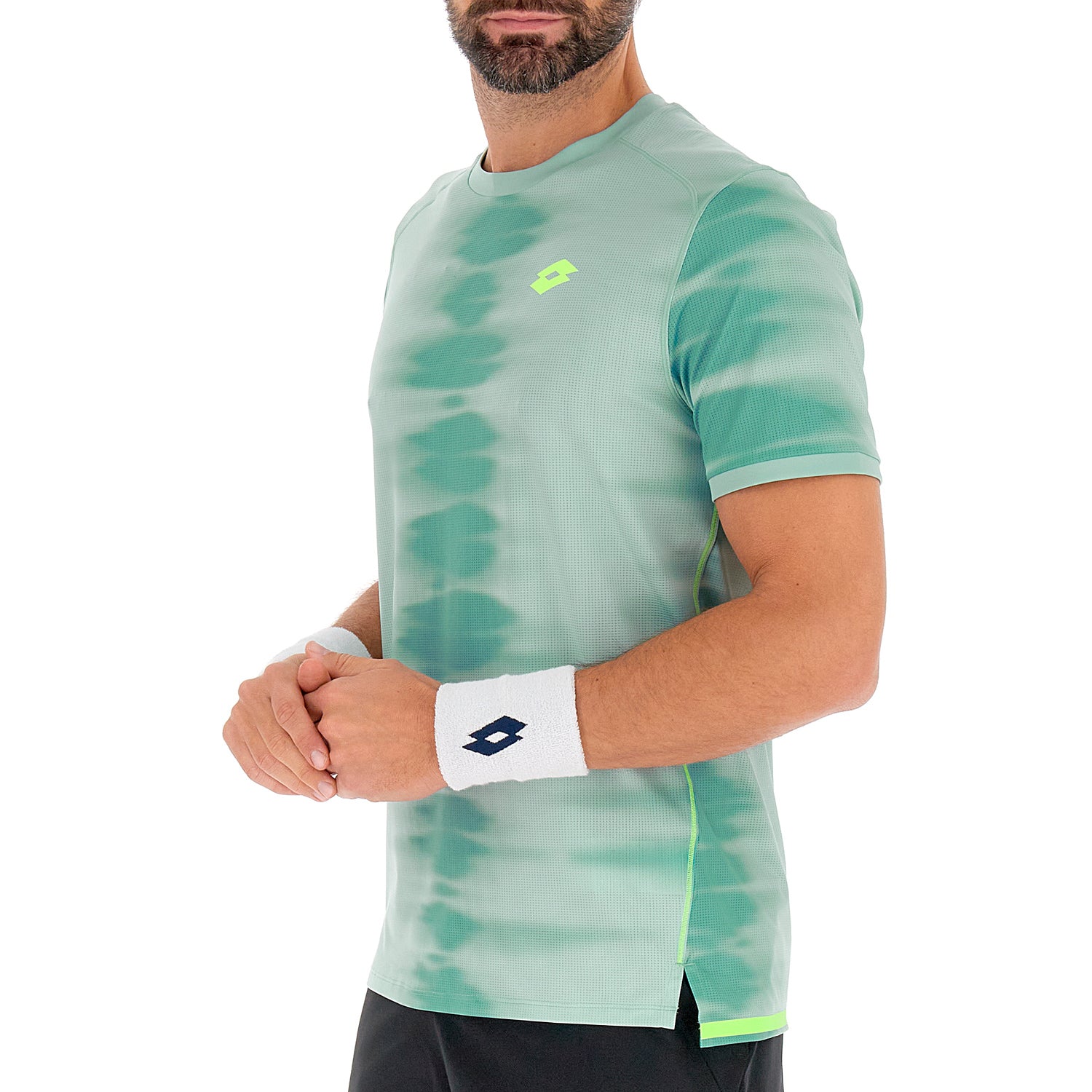 MAGLIETTA TENNIS TECH D2 VERDE CHIARO - Image 3