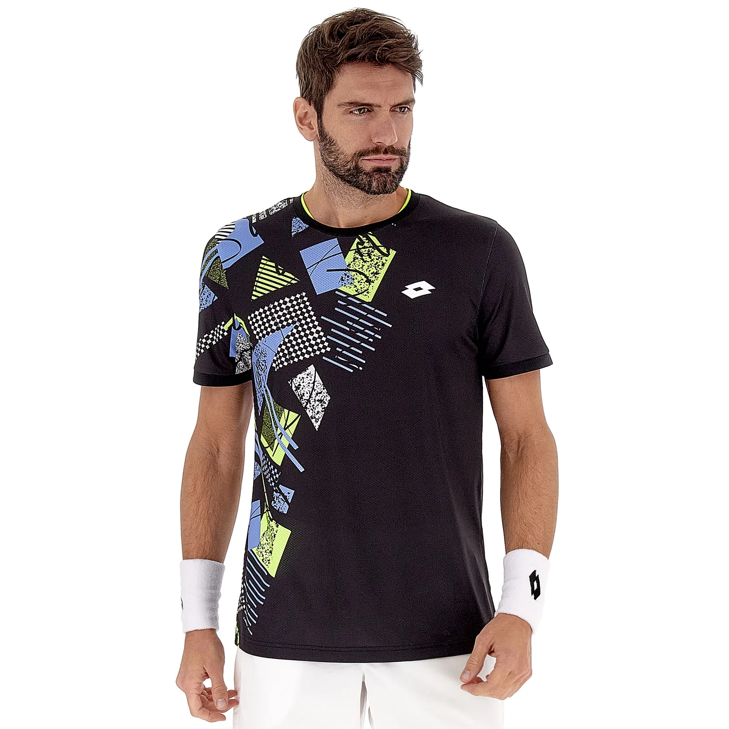 MAGLIETTA TENNIS TECH D5 NERO