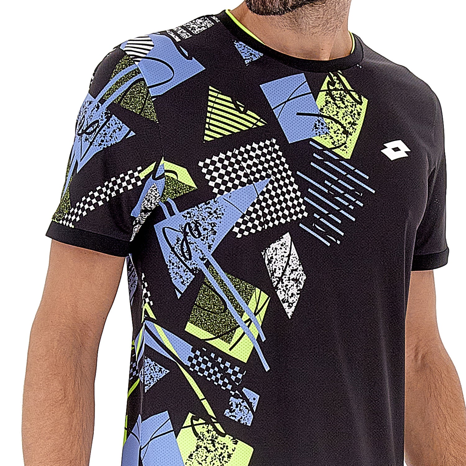 MAGLIETTA TENNIS TECH D5 NERO - Image 3