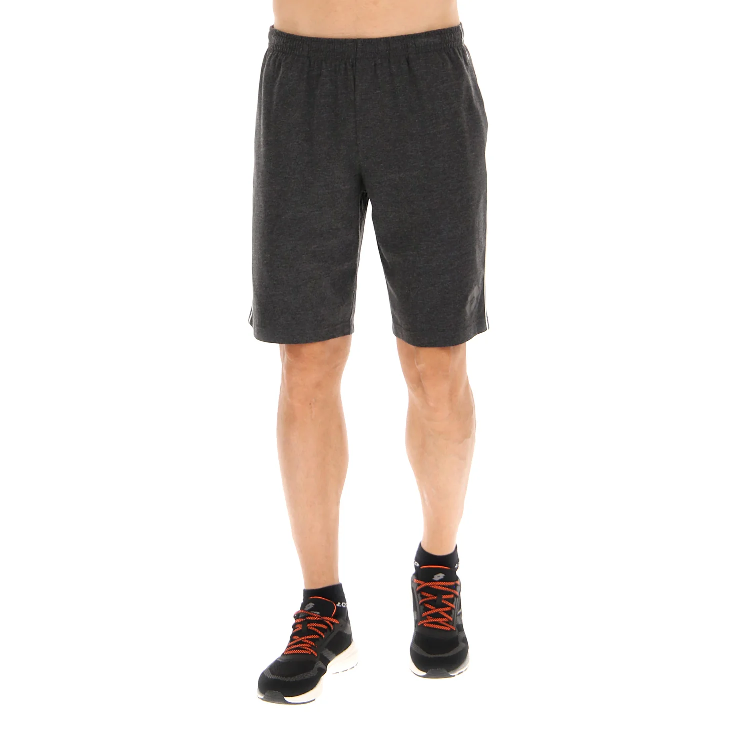 PANTALONI CORTI SPORT MULTISPORT GRIGIO SCURO
