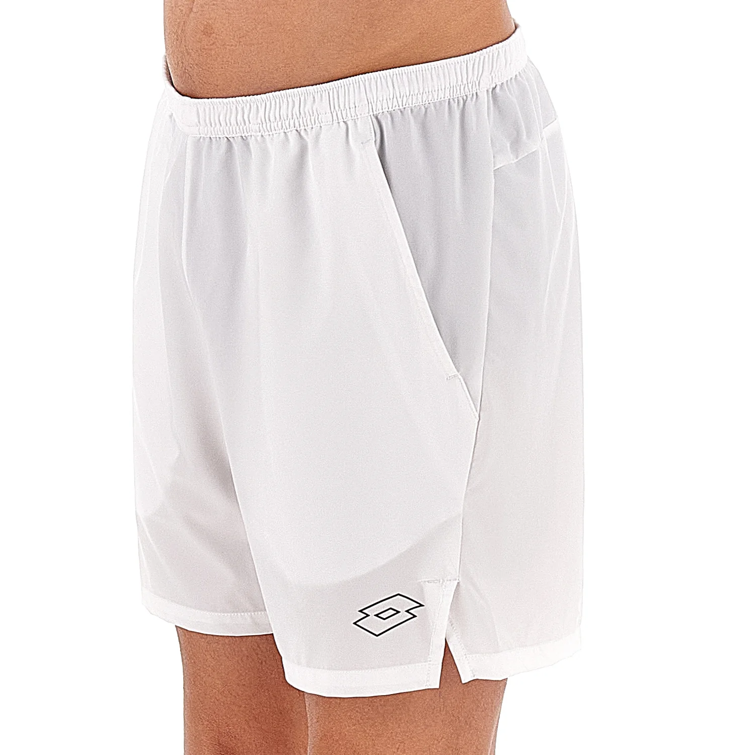 PANTALONI CORTI TENNIS TECH BIANCO - Image 3