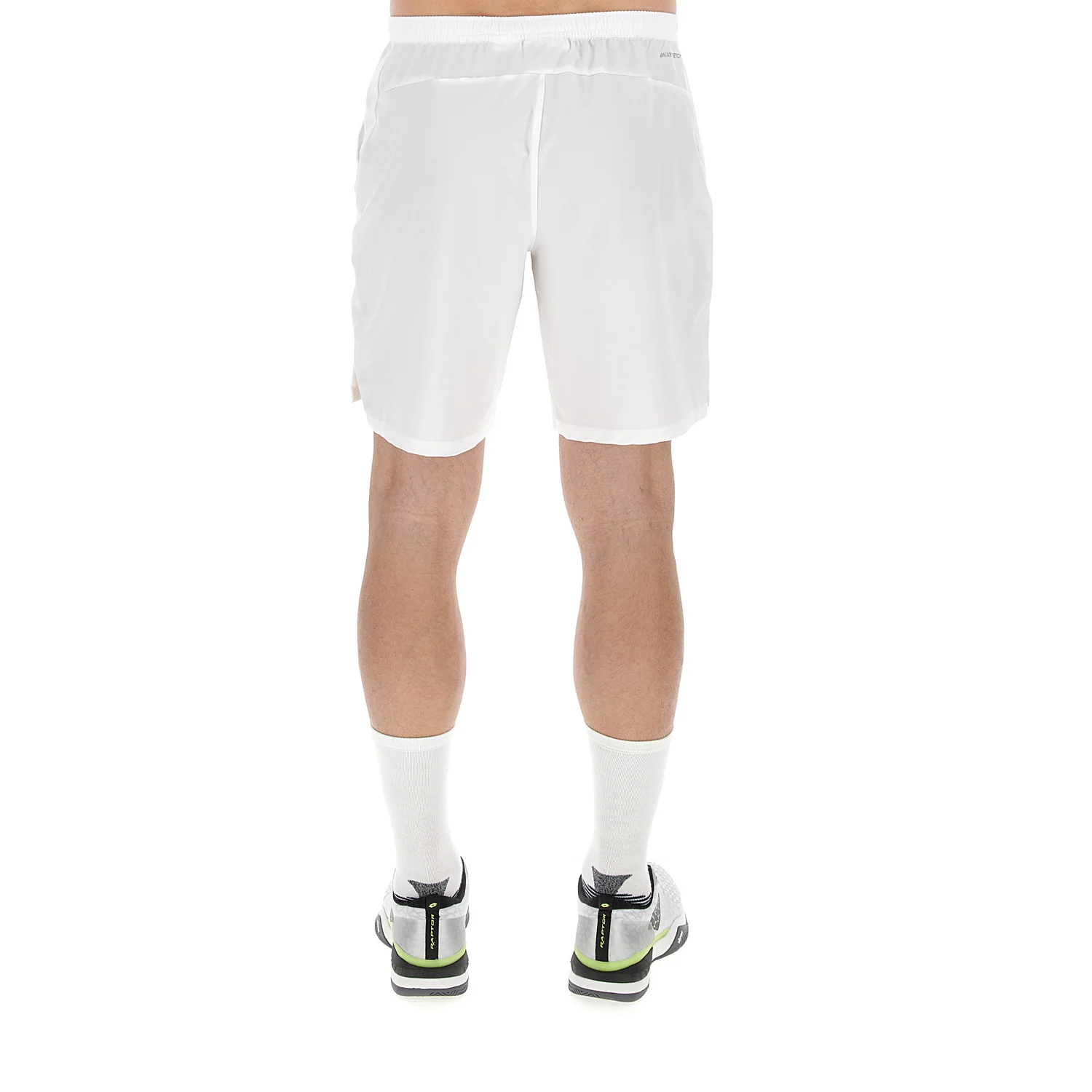 PANTALONI CORTI TENNIS TECH BIANCO - Image 2