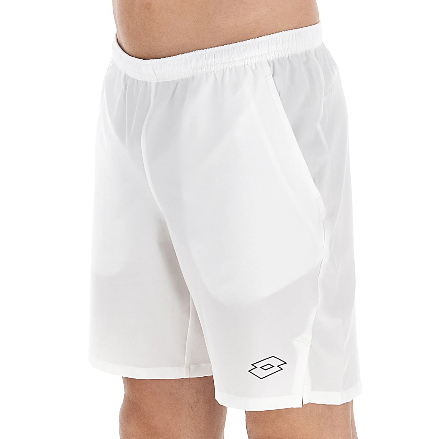 PANTALONI CORTI TENNIS TECH BIANCO - Image 3