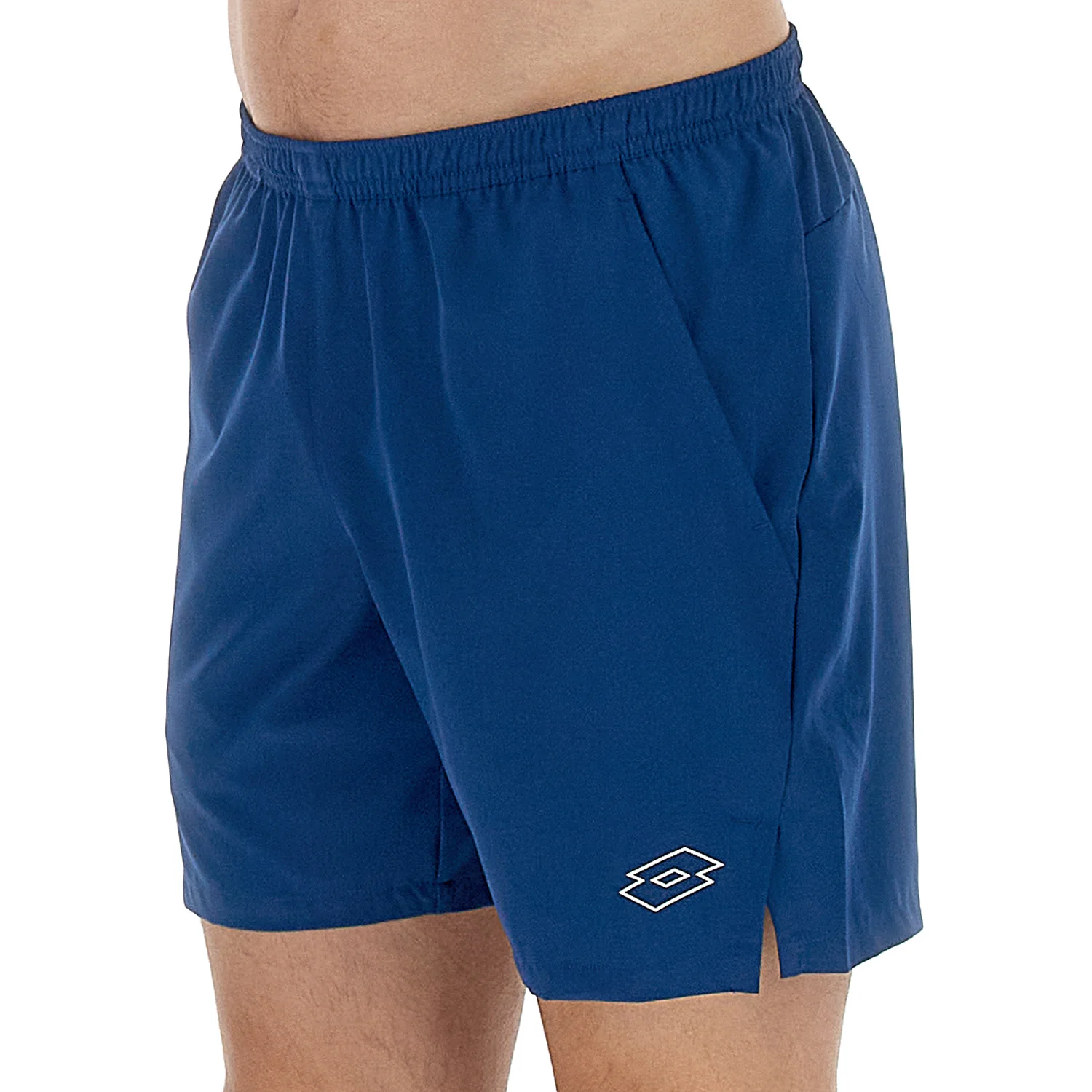 PANTALONI CORTI TENNIS TECH BLU - Image 3