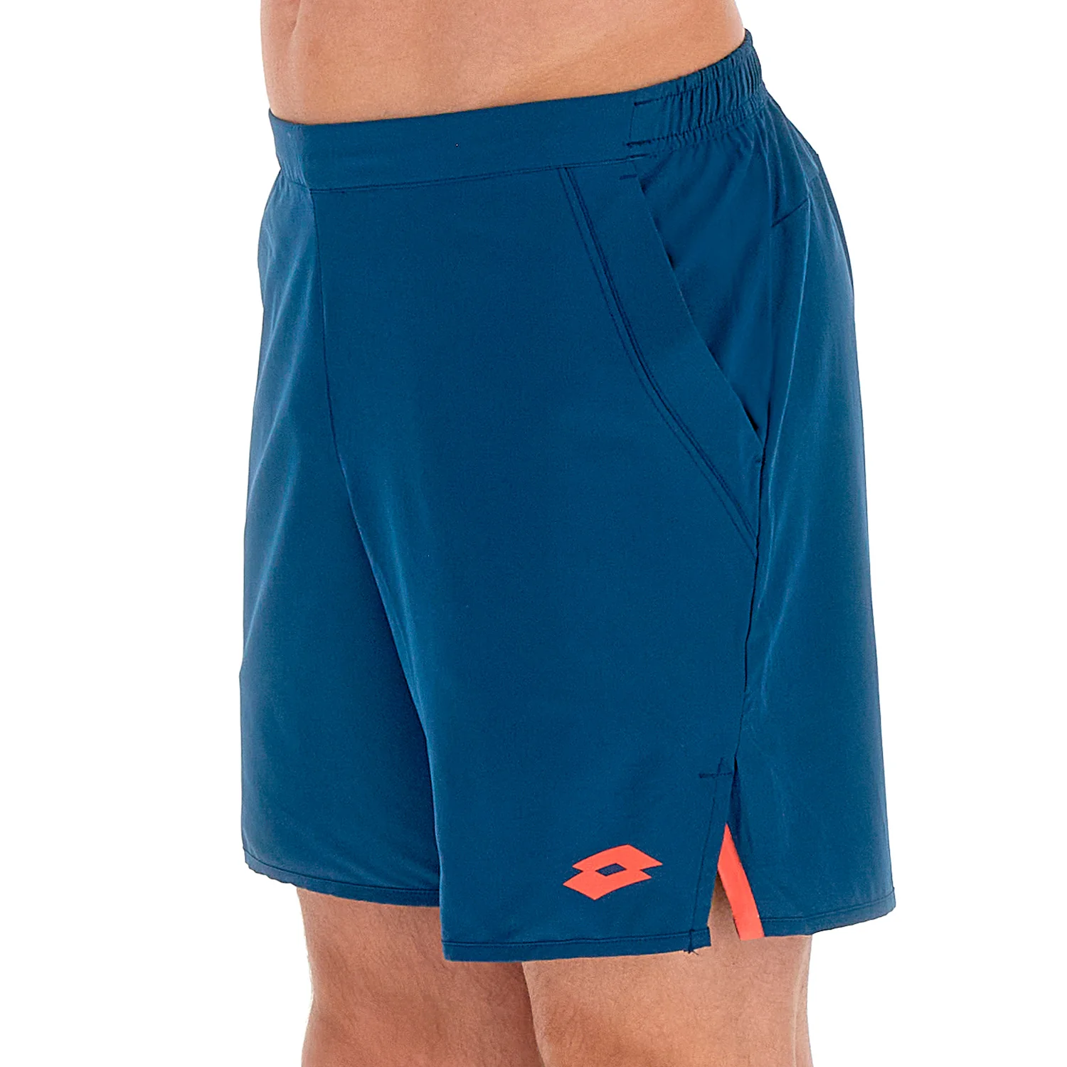 PANTALONI CORTI TENNIS TECH D1 BLU - Image 3