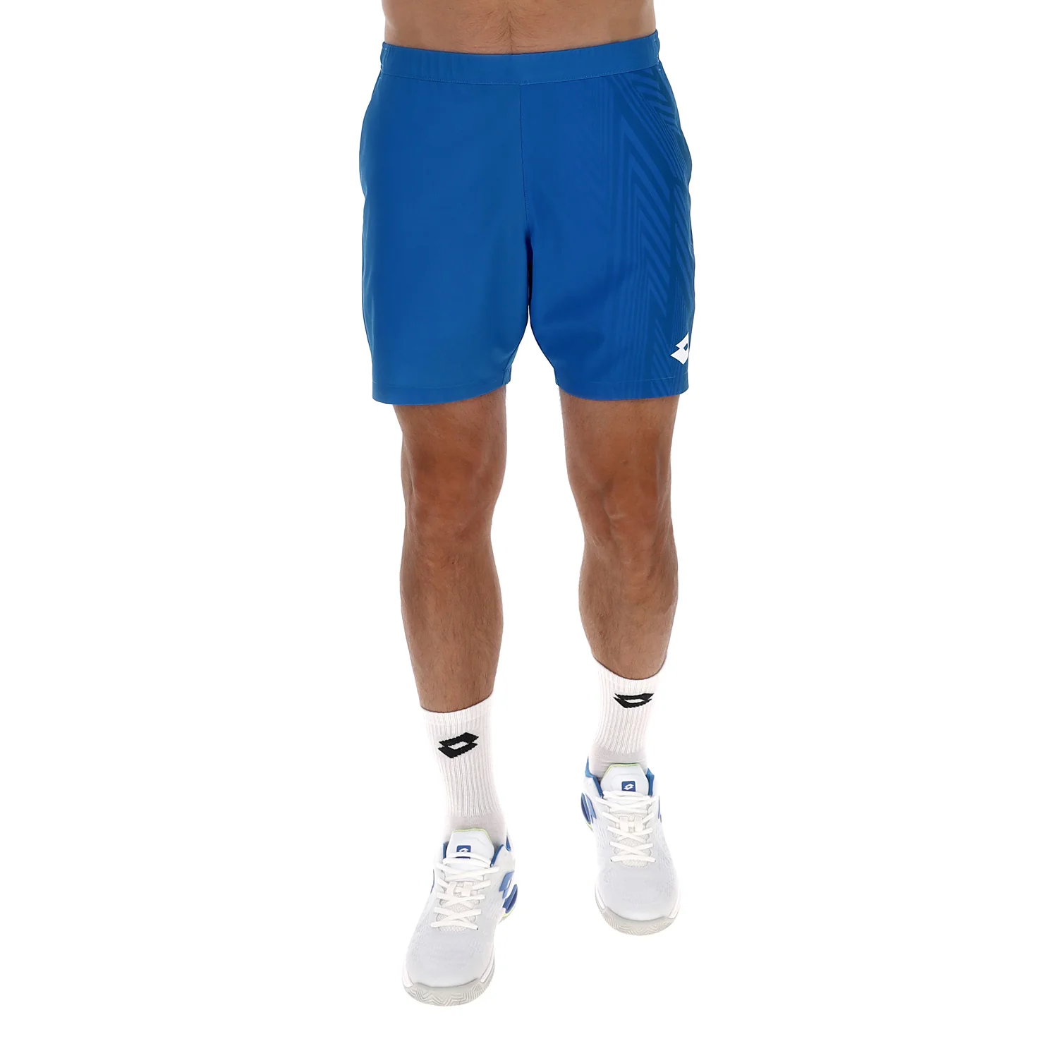 PANTALONI CORTI TENNIS TECH D1 BLU