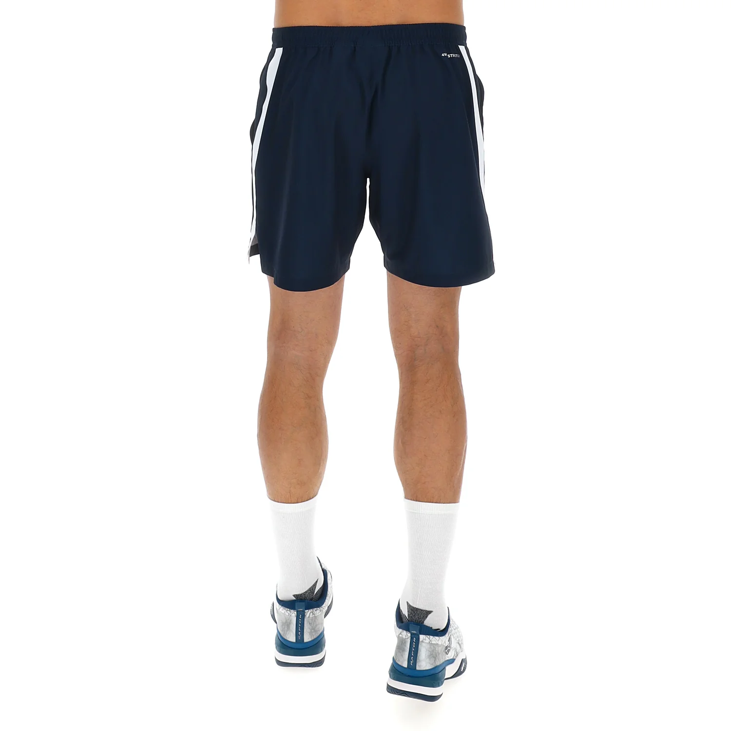 PANTALONI CORTI TENNIS TECH D1 BLU SCURO - Image 2
