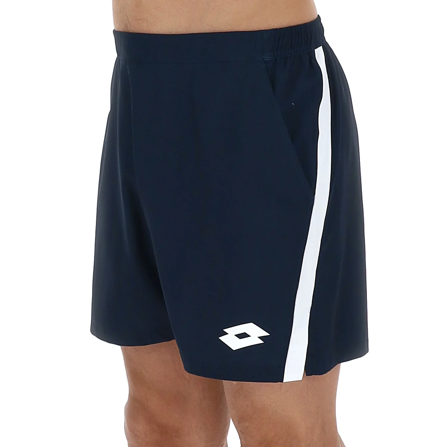 PANTALONI CORTI TENNIS TECH D1 BLU SCURO - Image 3