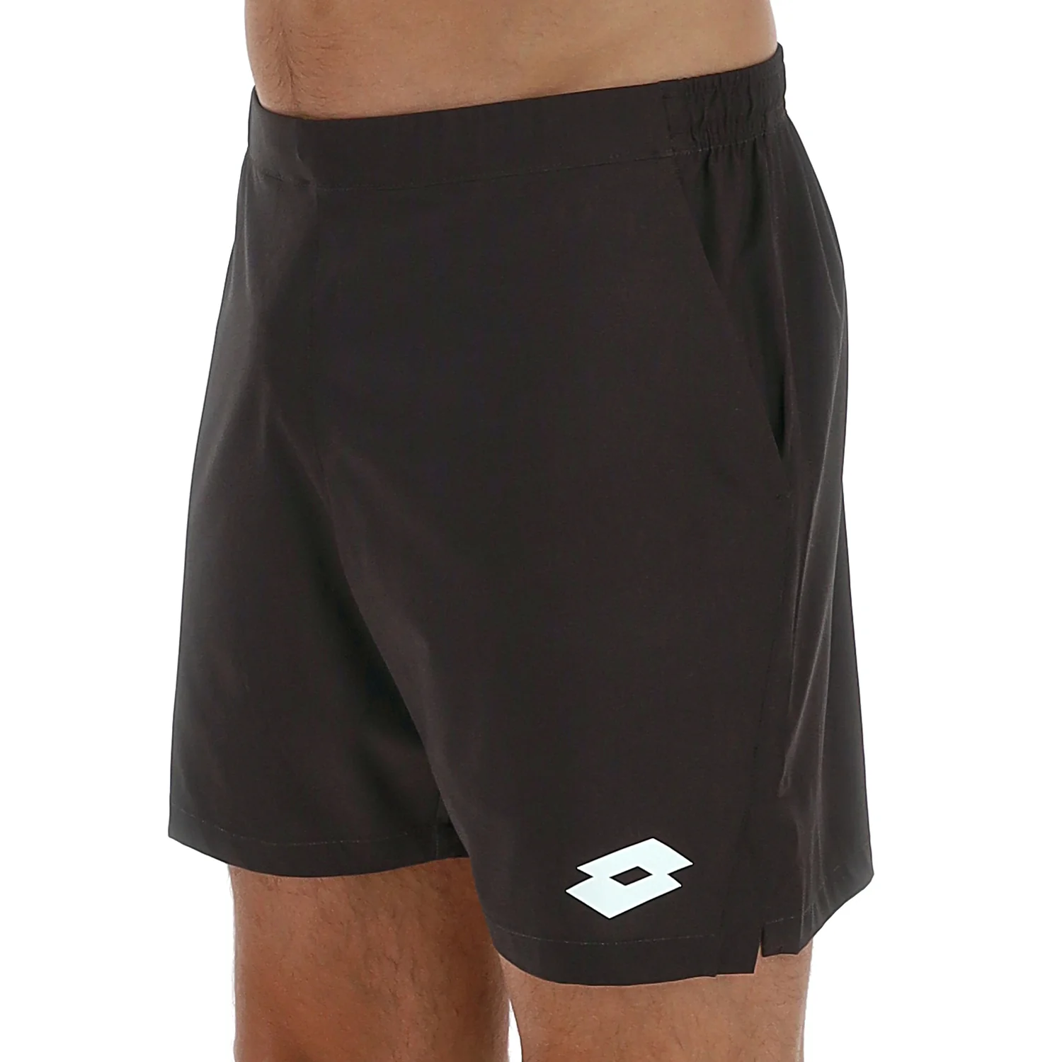 PANTALONI CORTI TENNIS TECH D1 MARRONE SCURO - Image 3