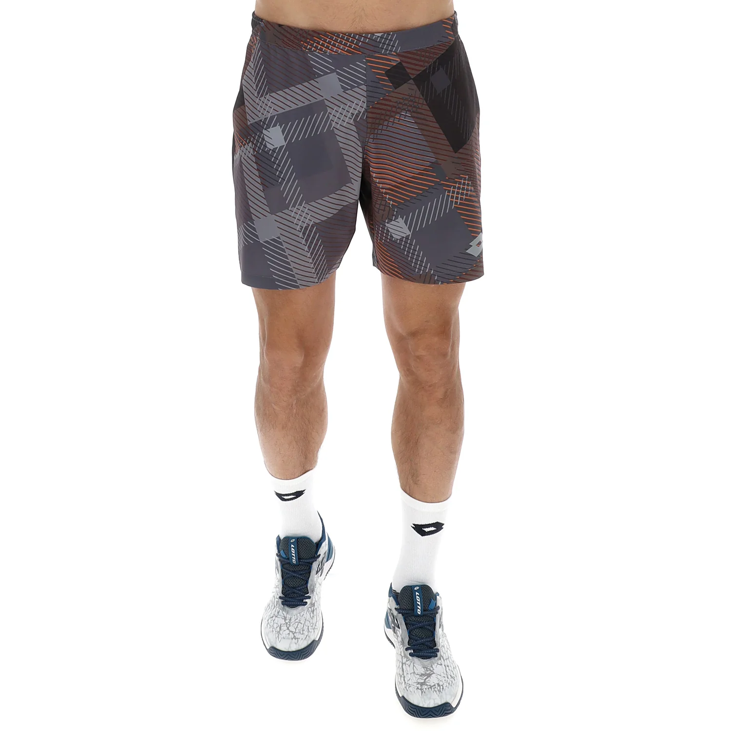 PANTALONI CORTI TENNIS TECH D4 GRIGIO
