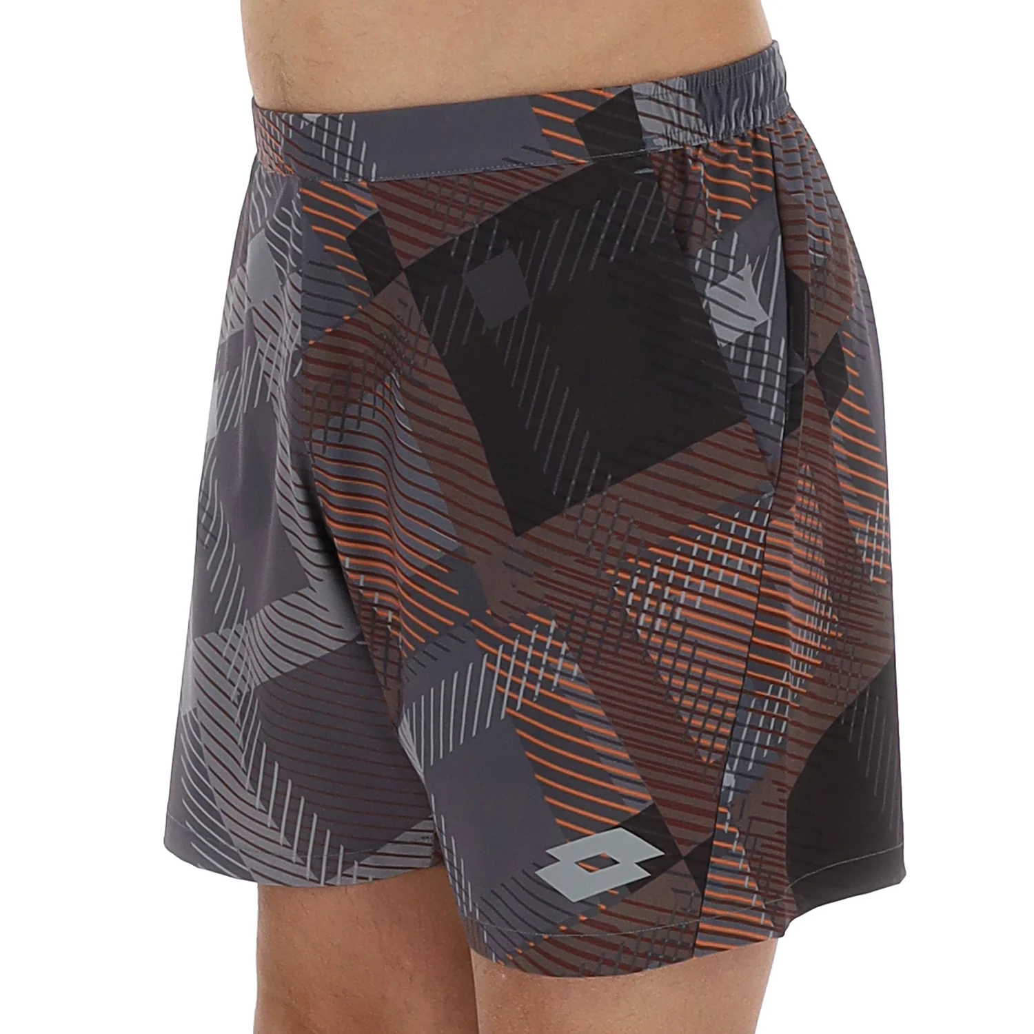 PANTALONI CORTI TENNIS TECH D4 GRIGIO - Image 3