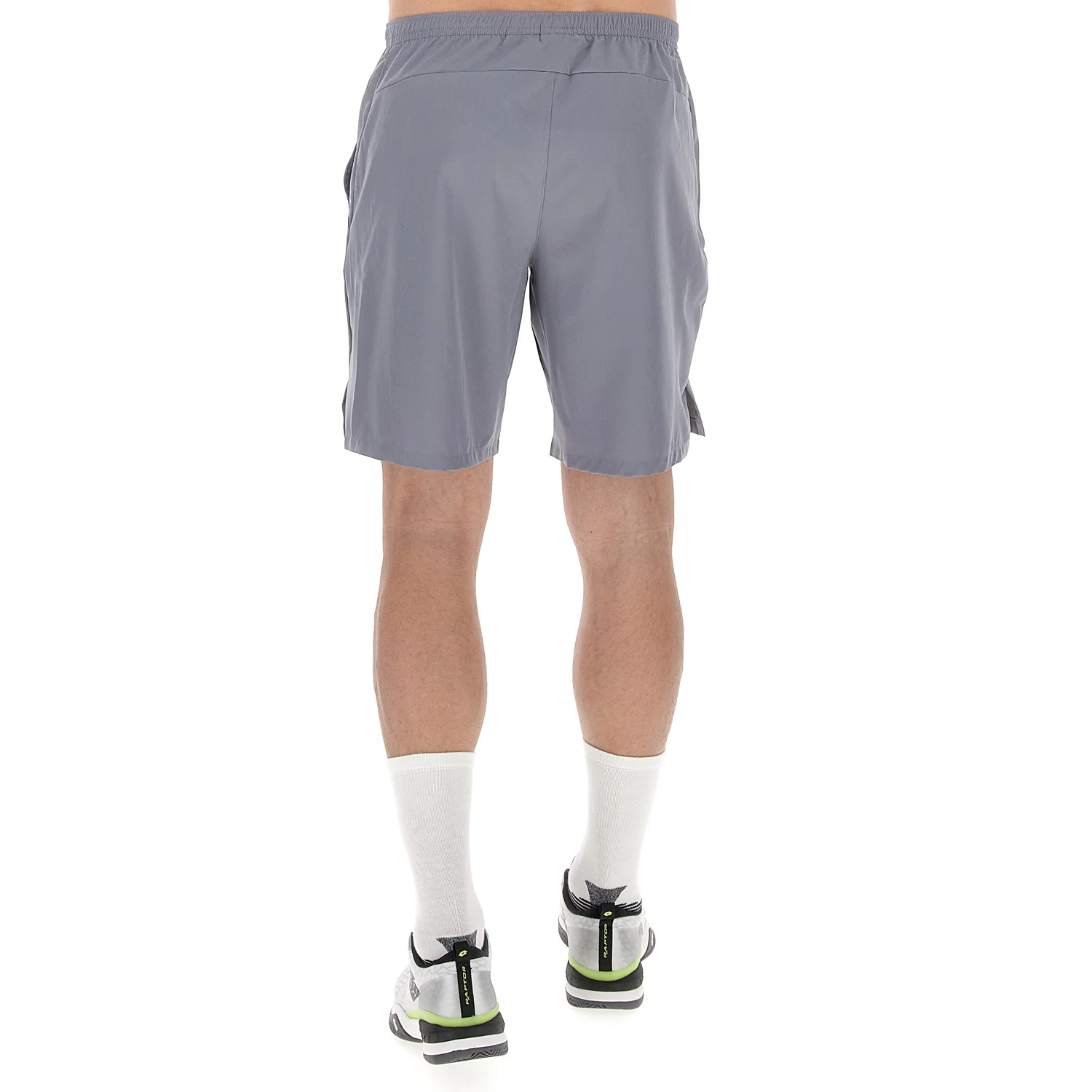 PANTALONI CORTI TENNIS TECH GRIGIO - Image 2