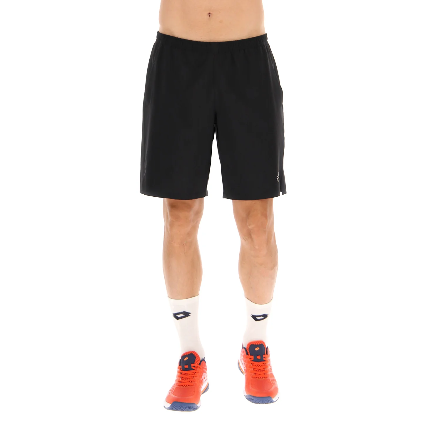 PANTALONI CORTI TENNIS TECH NERO