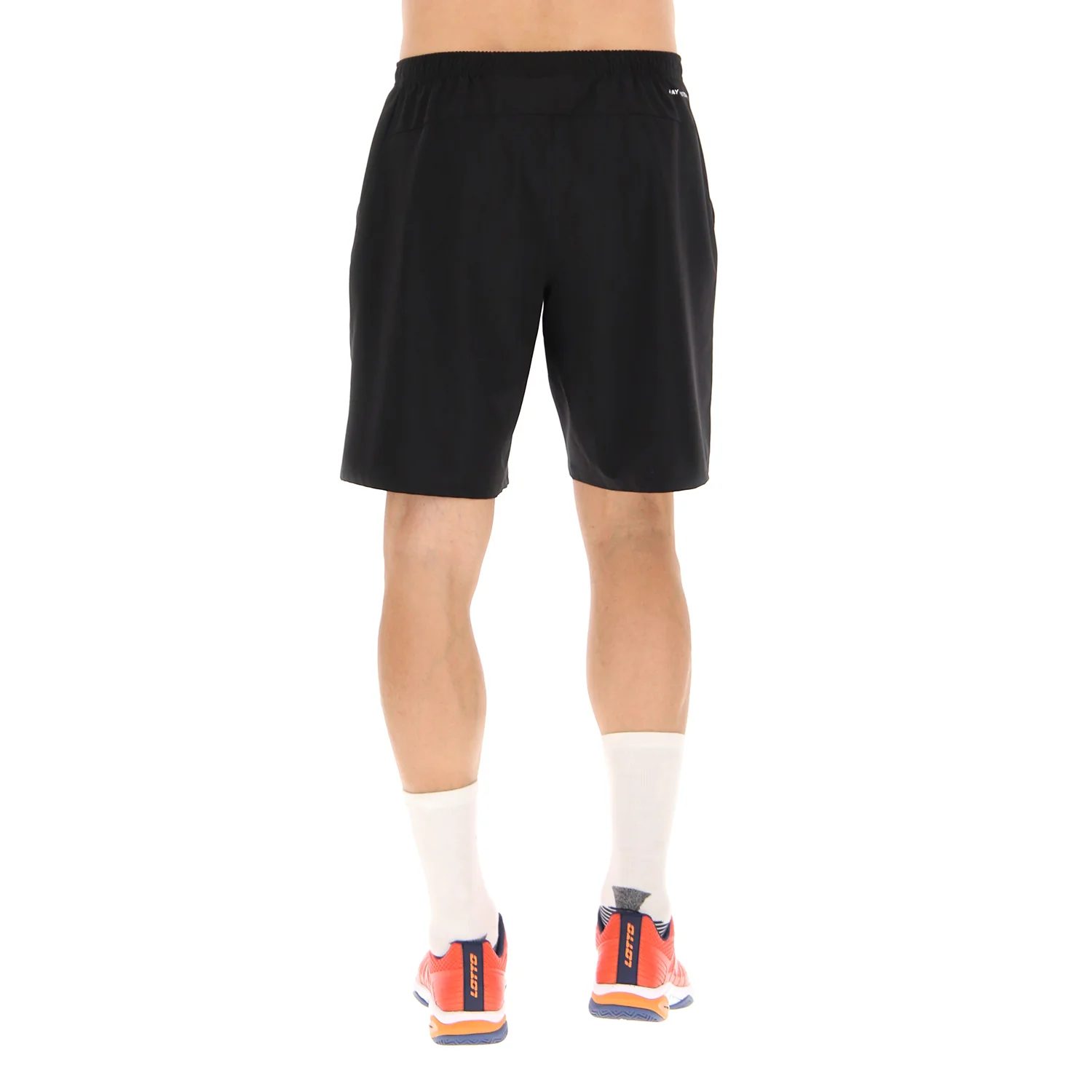 PANTALONI CORTI TENNIS TECH NERO - Image 2