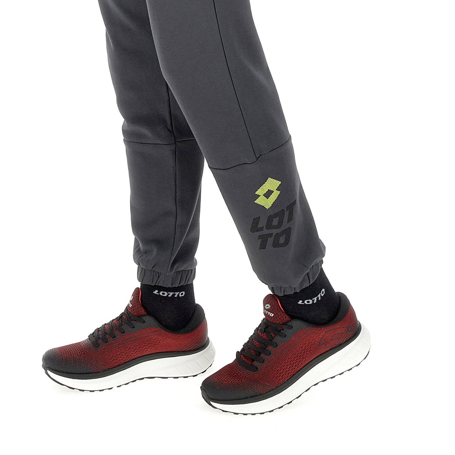 PANTALONI LIFESTYLE LOGO GRIGIO SCURO - Image 3