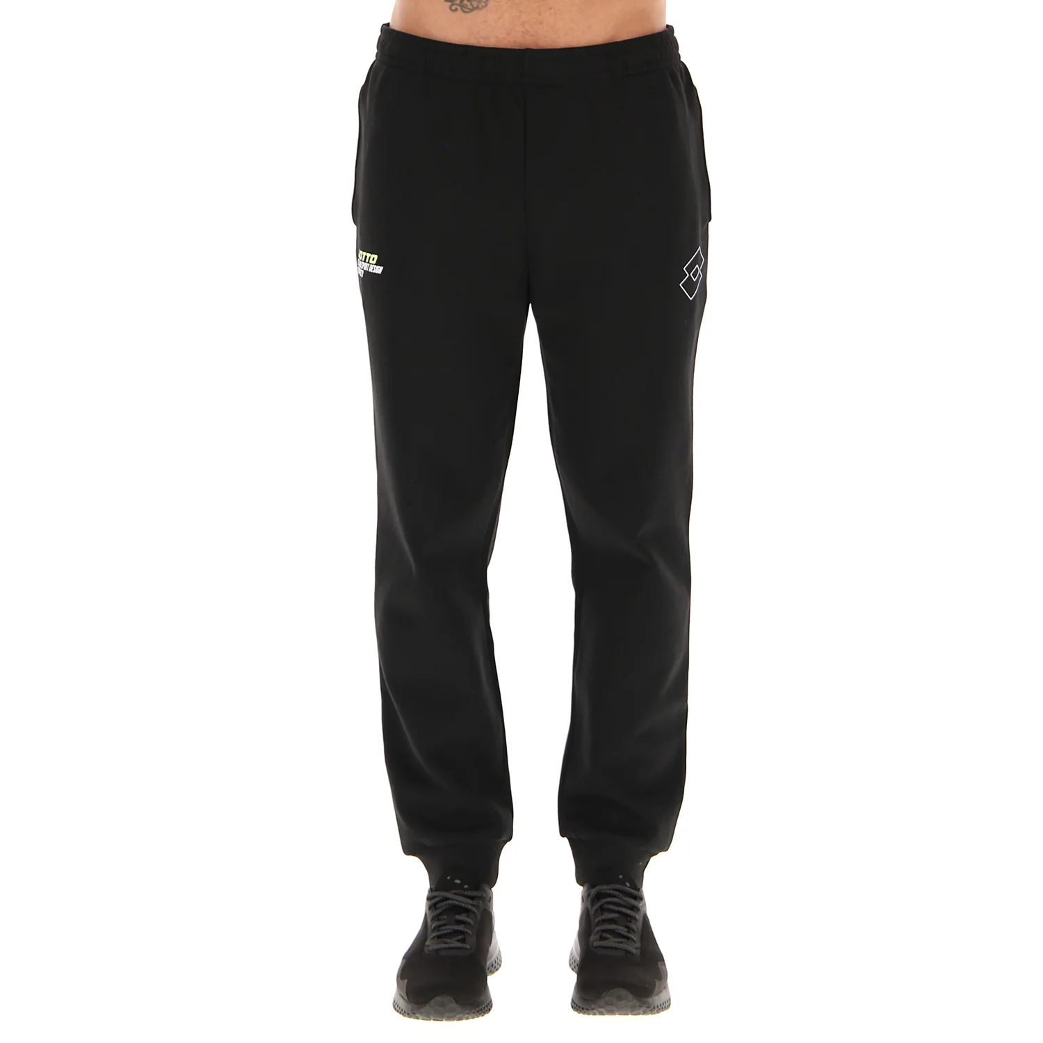 PANTALONI TEMPO LIBERO LOGO NERO
