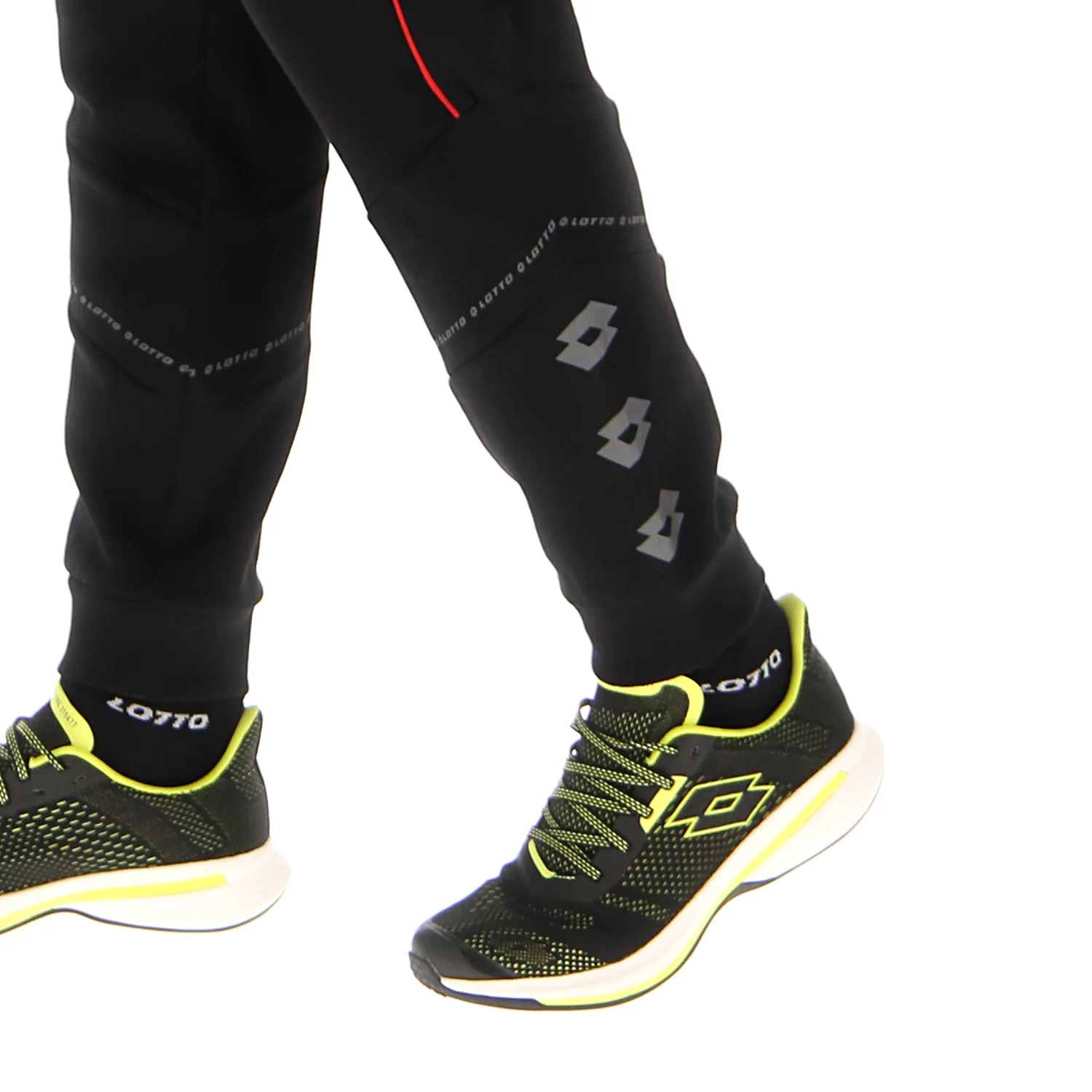 PANTALONI LIFESTYLE LOGO NERO - Image 3