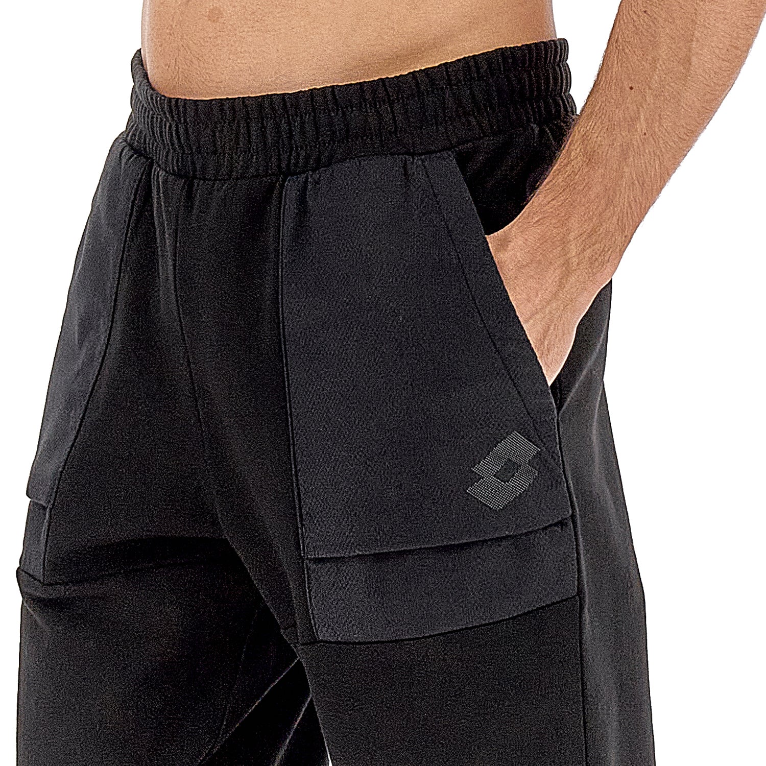 PANTALONI SPORT TRAINING NERO - Image 3