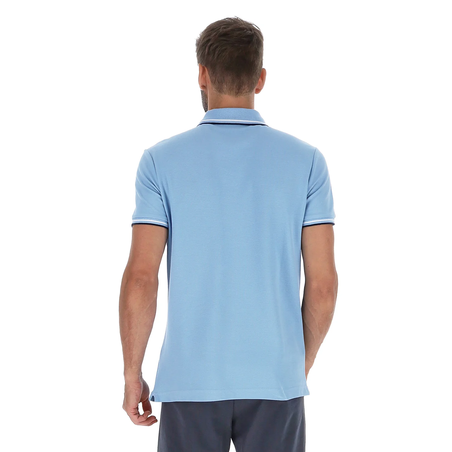 POLO TEMPO LIBERO CLASSICA AZZURRO - Image 2
