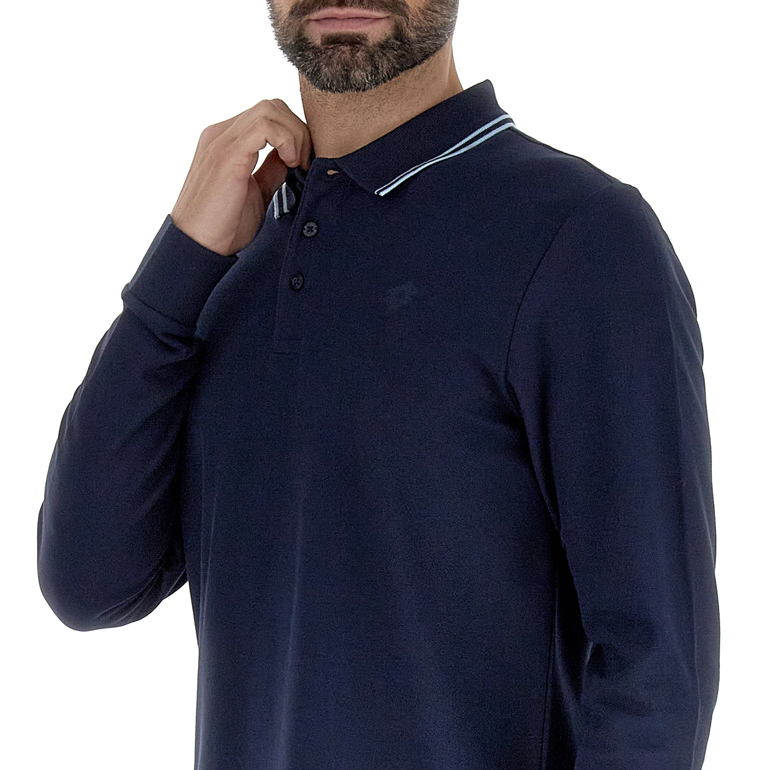 POLO TEMPO LIBERO CLASSICA BLU SCURO - Image 3