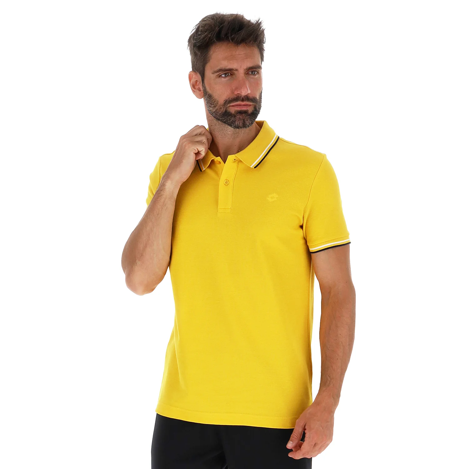 POLO TEMPO LIBERO CLASSICA GIALLO SCURO