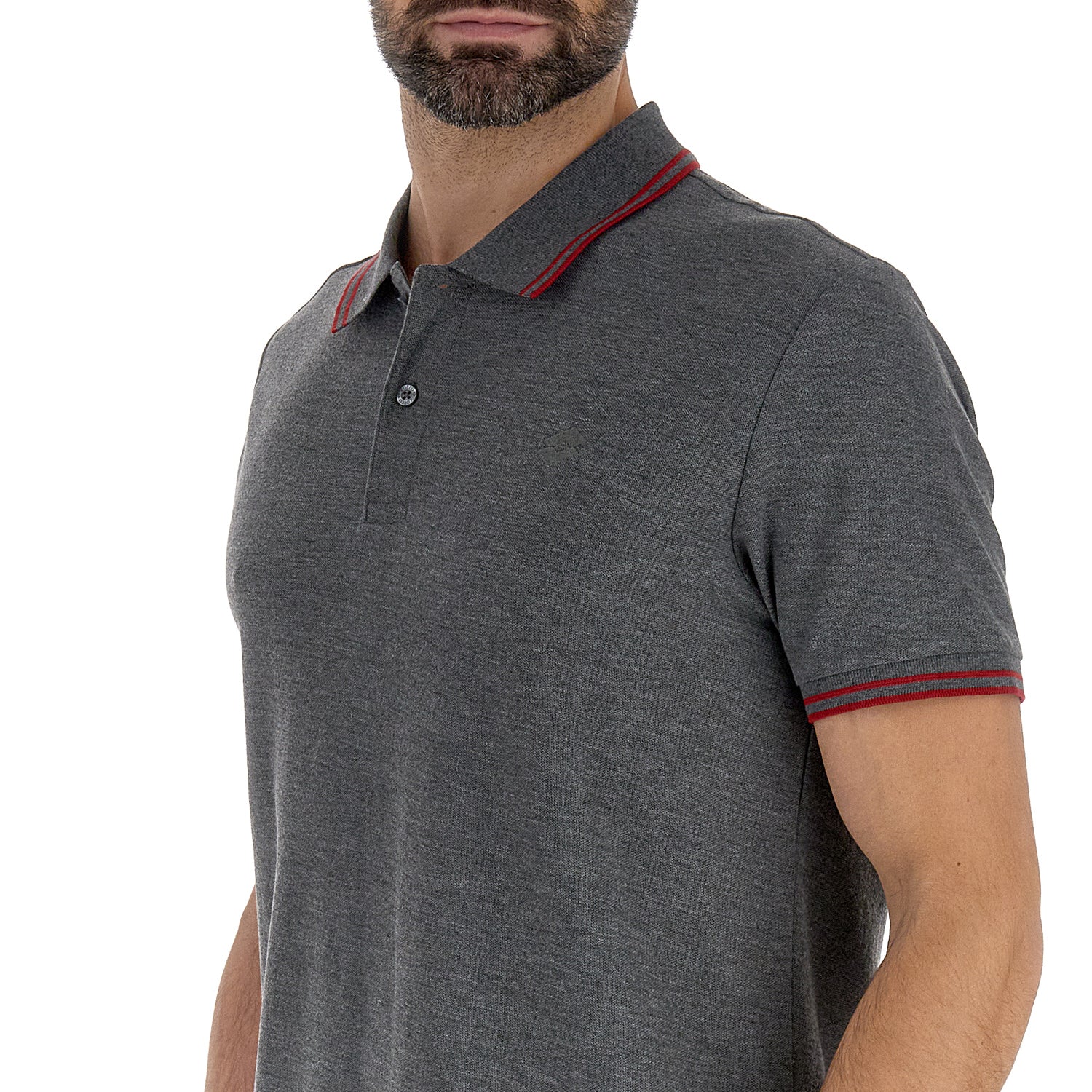 POLO TEMPO LIBERO CLASSICA GRIGIO SCURO - Image 3