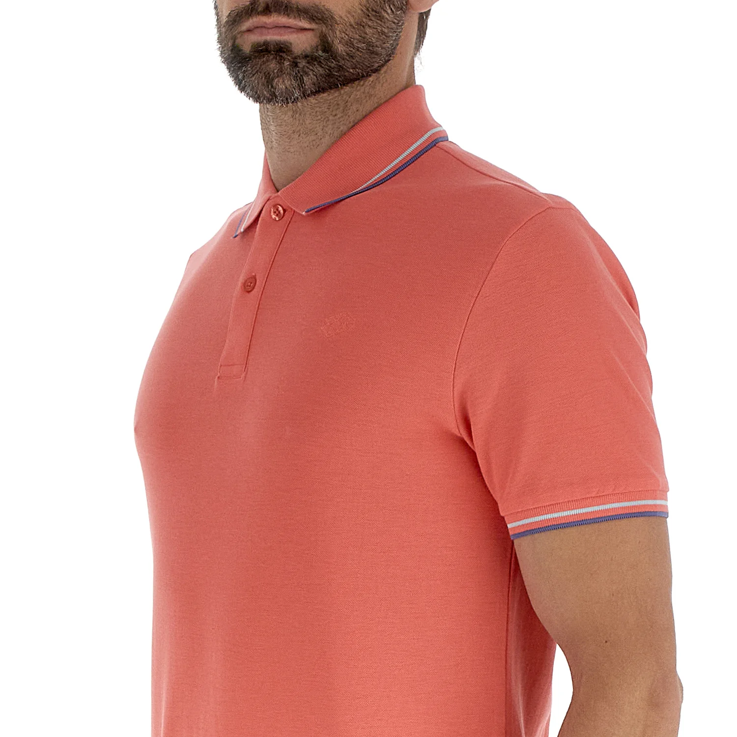 POLO TEMPO LIBERO CLASSICA ROSA CHIARO - Image 3
