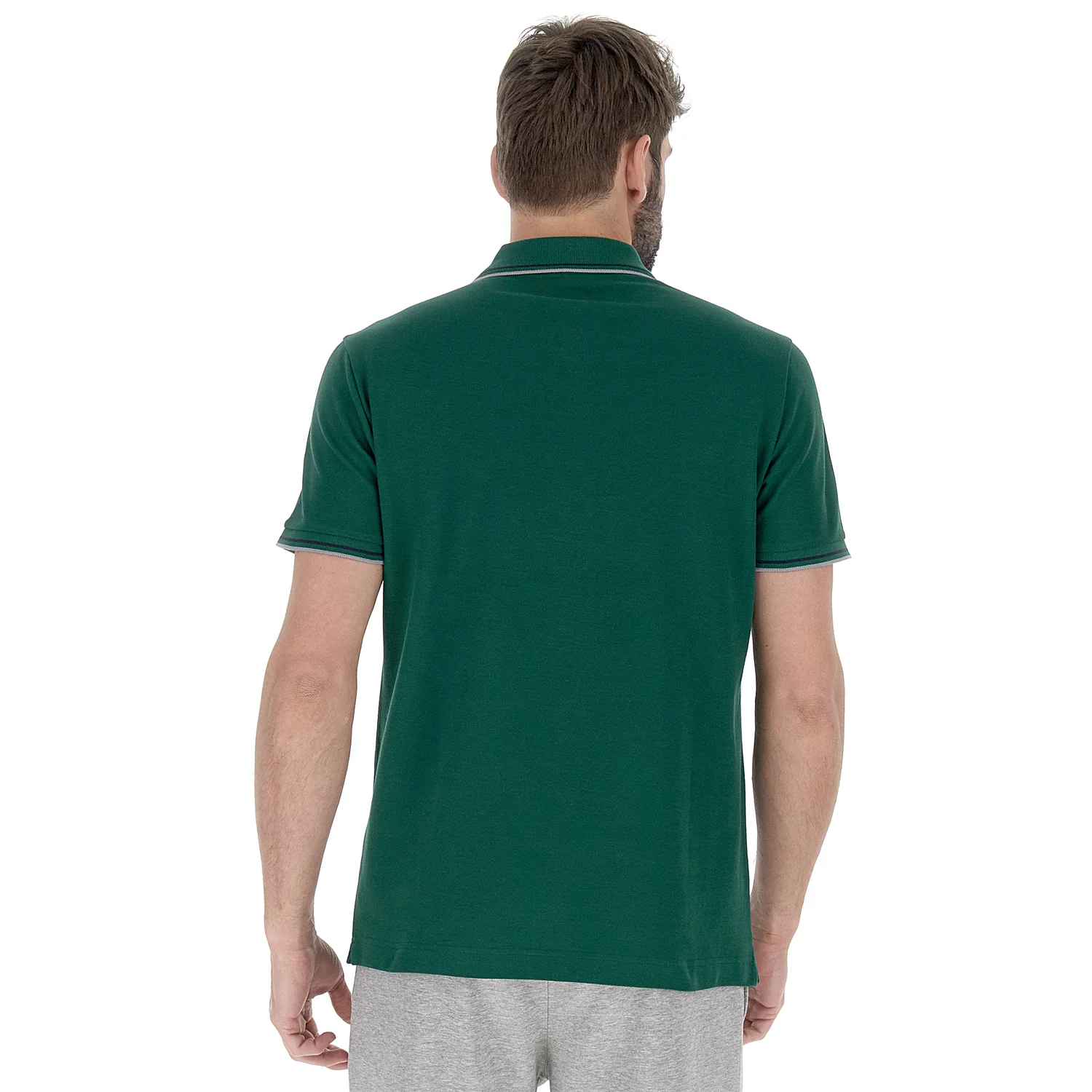 POLO TEMPO LIBERO CLASSICA VERDE SCURO - Image 2