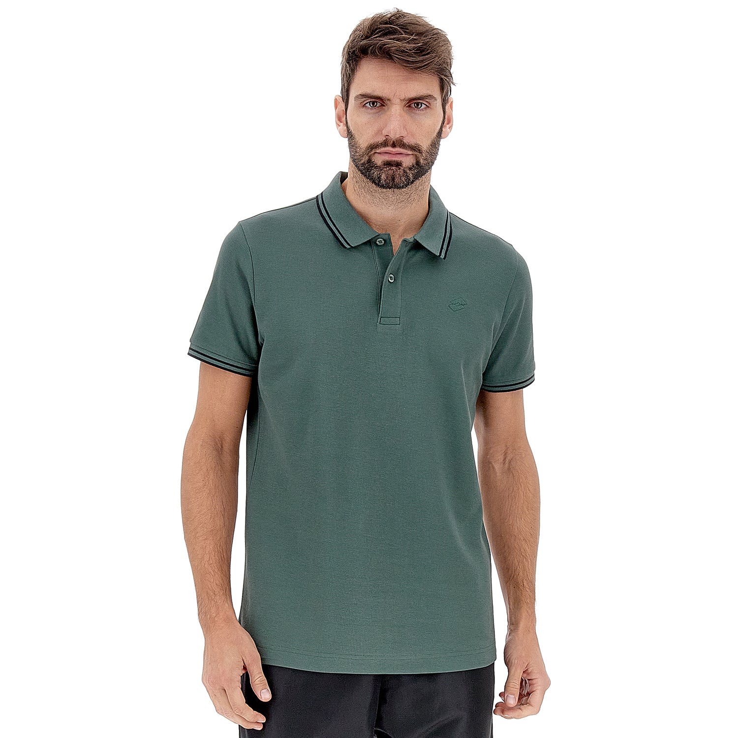 POLO TEMPO LIBERO CLASSICA VERDE SCURO