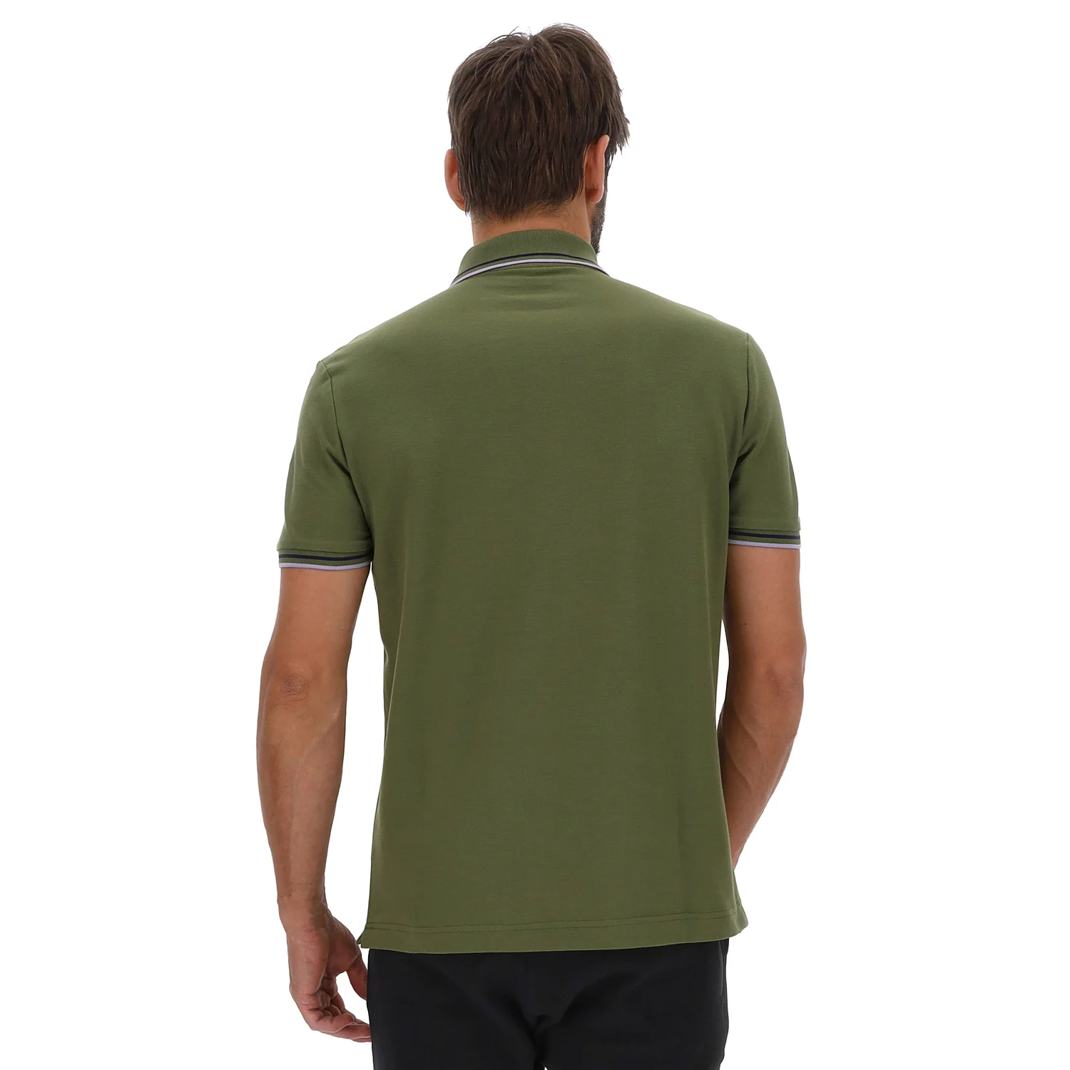 POLO TEMPO LIBERO CLASSICA VERDE SCURO - Image 2